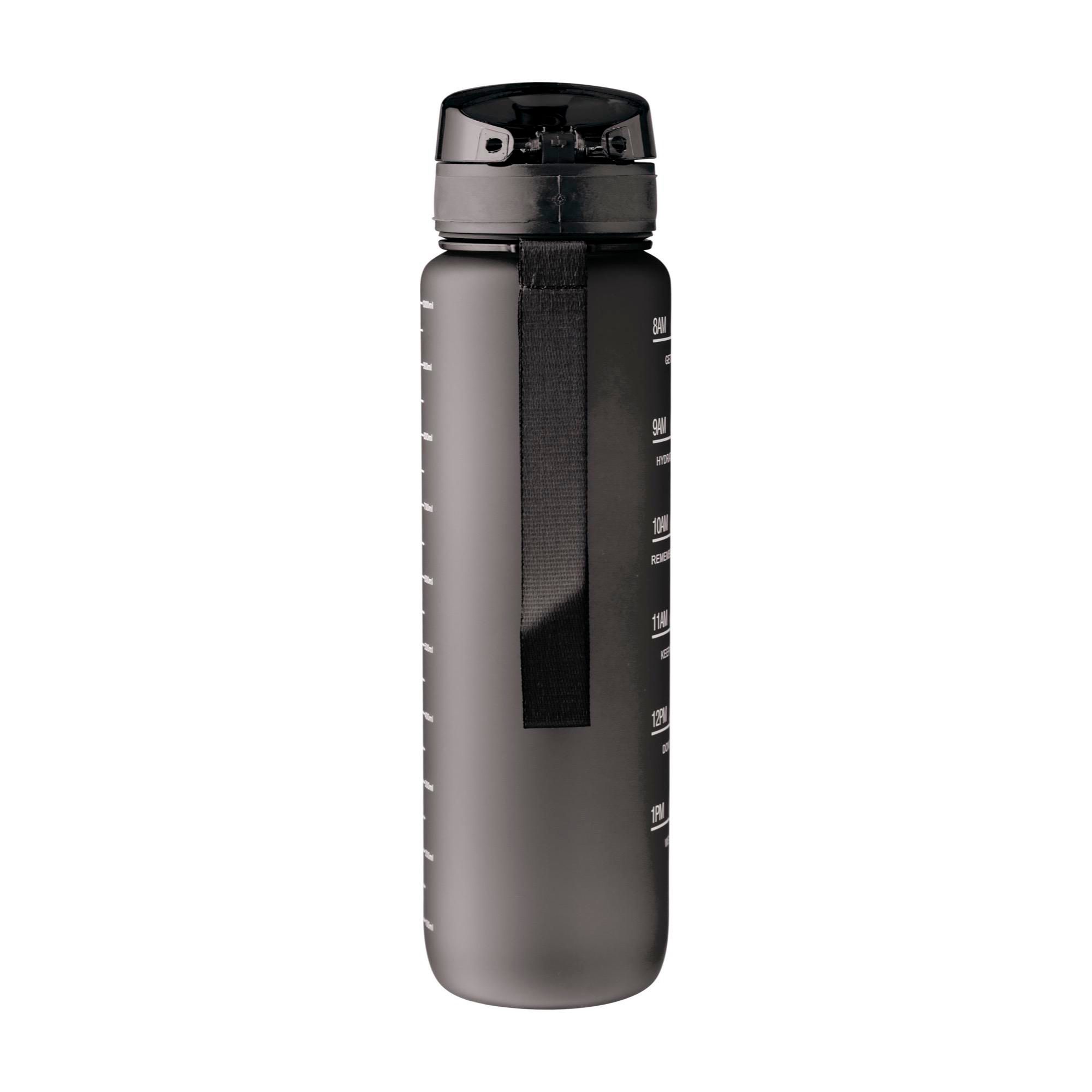 Drikkeflaske (1000 ml) af RPET Brinley - sort