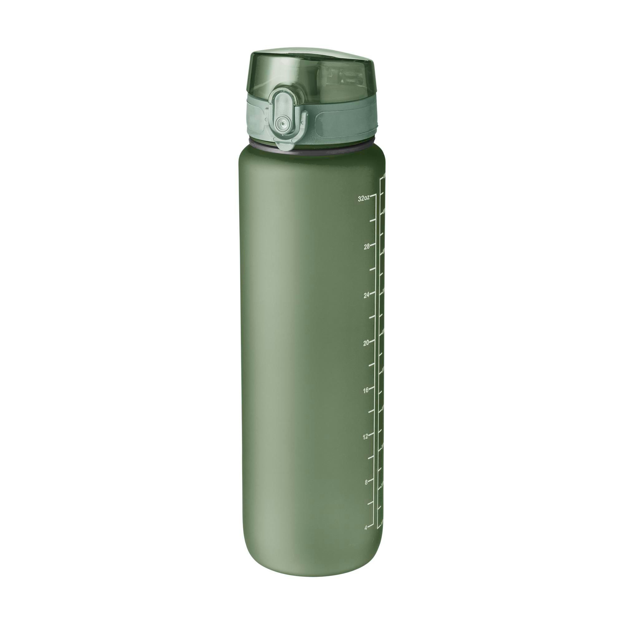 Drikkeflaske (1000 ml) af RPET Brinley - grøn