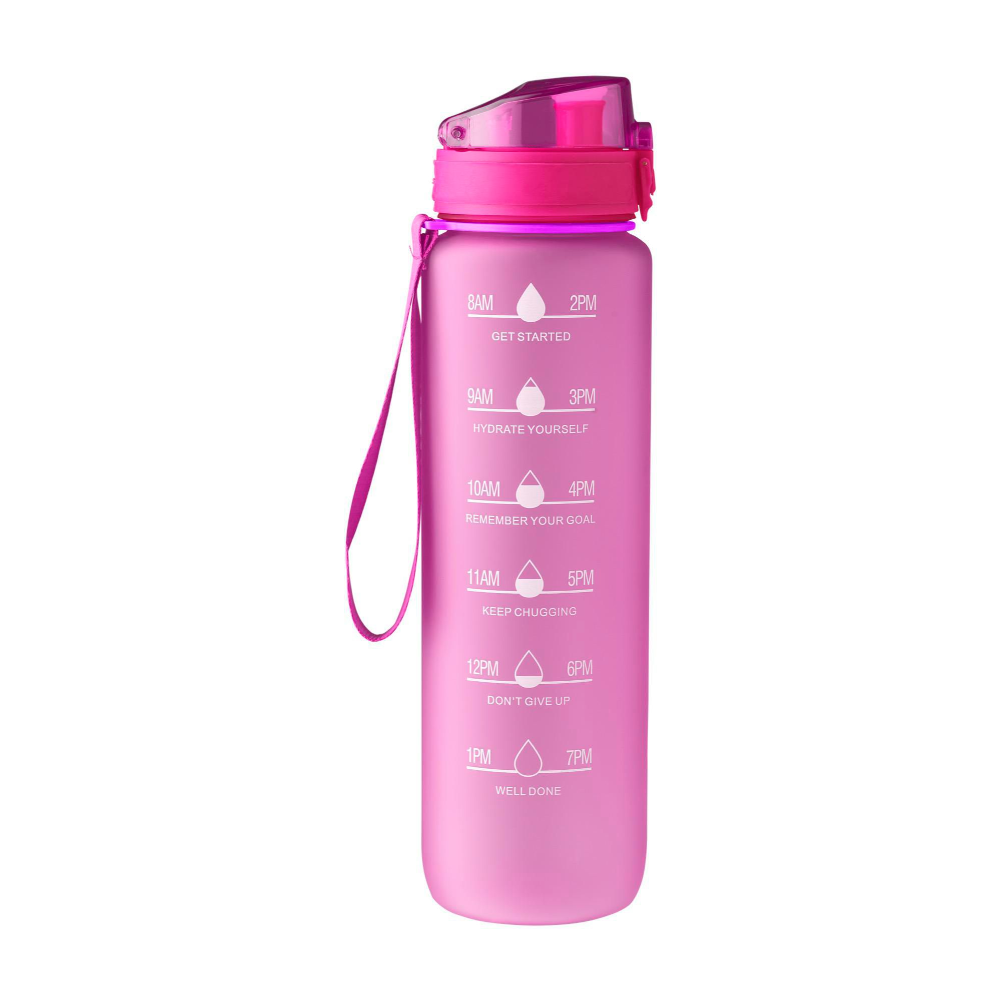 Drikkeflaske (1000 ml) af RPET Brinley - lilla