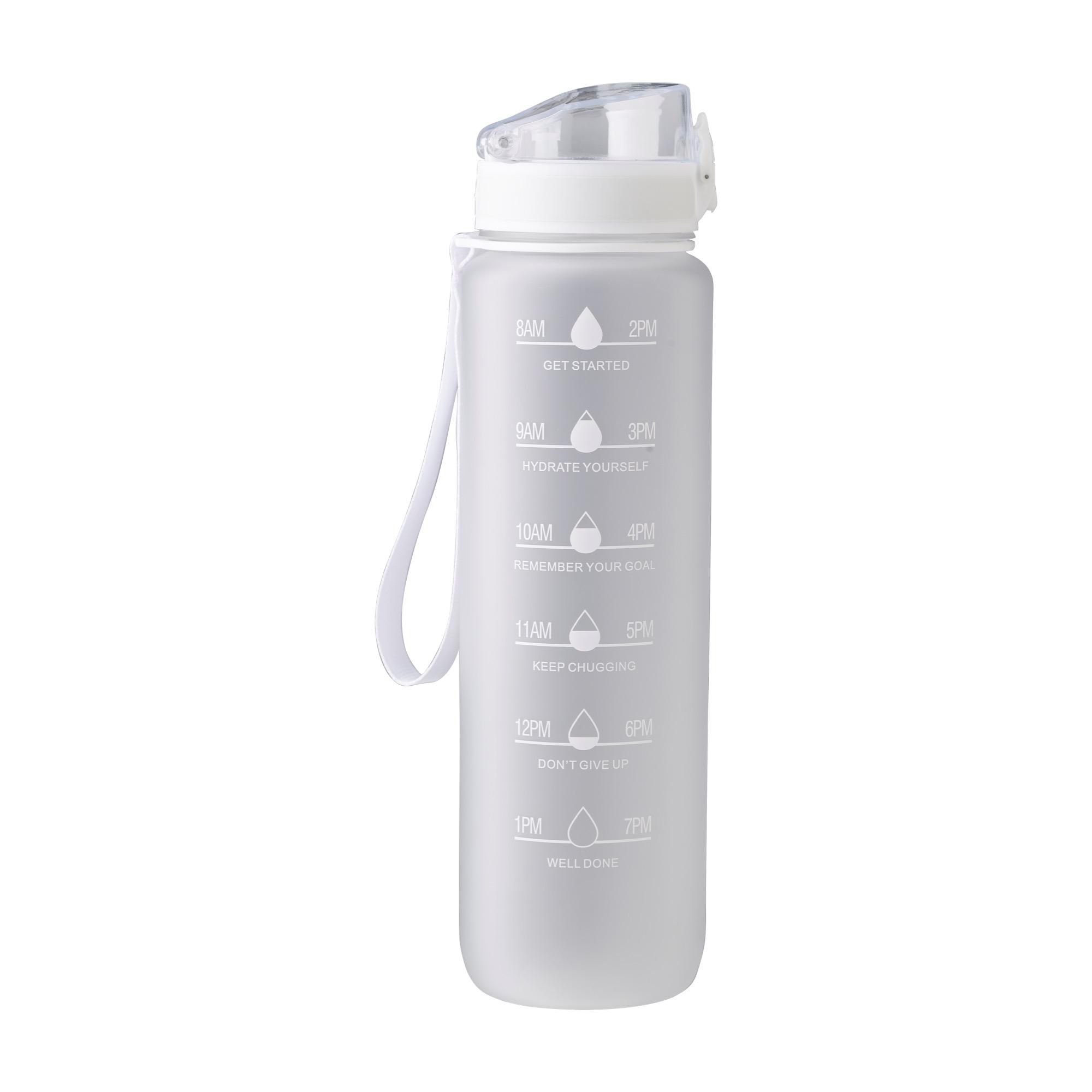 Drikkeflaske (1000 ml) af RPET Brinley - transparent