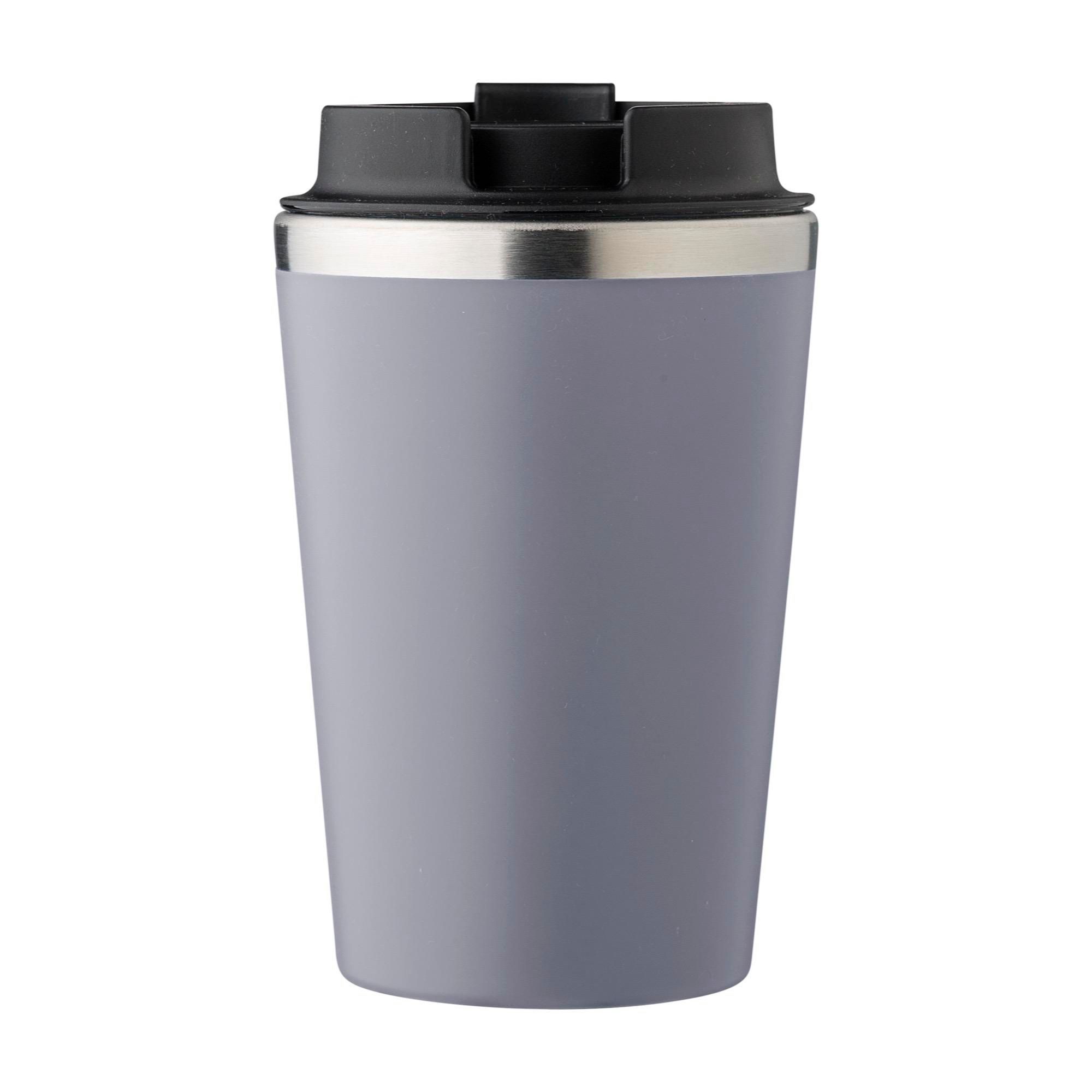 Rejsekrus af PP Shay - grå - 350 ml