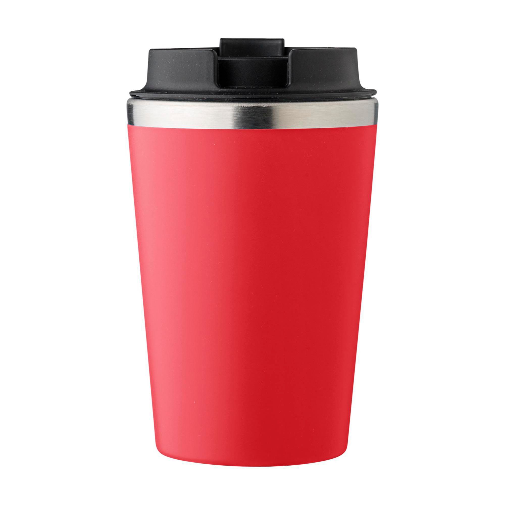 Rejsekrus af PP Shay - rød - 350 ml