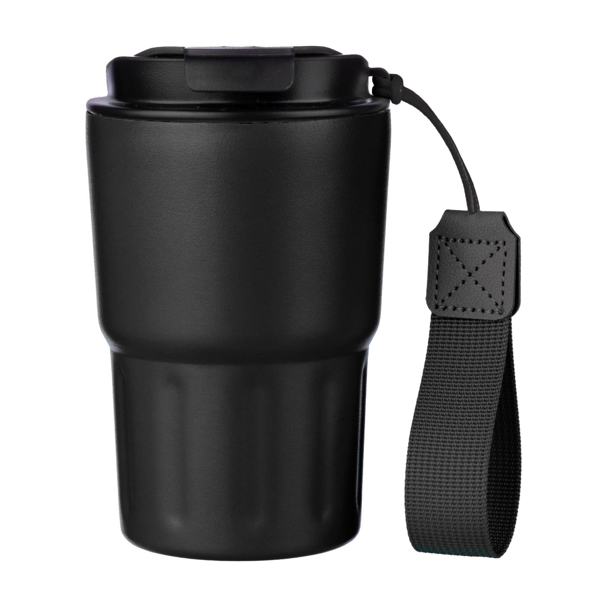 Krus af Rustfrit stål termo Louisa - sort - 320 ml