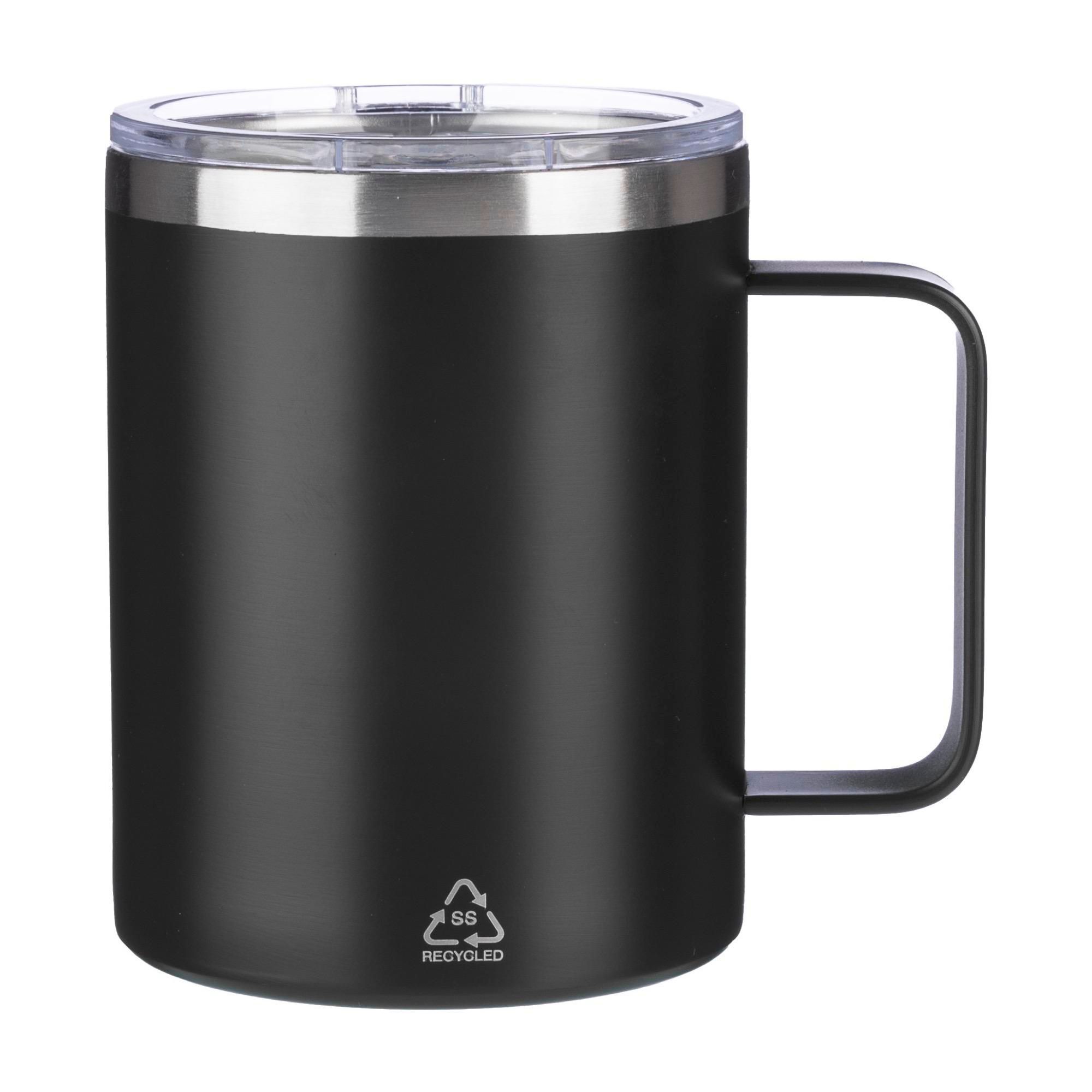 Krus (300 ml) af Rustfrit stål termo Renate - sort