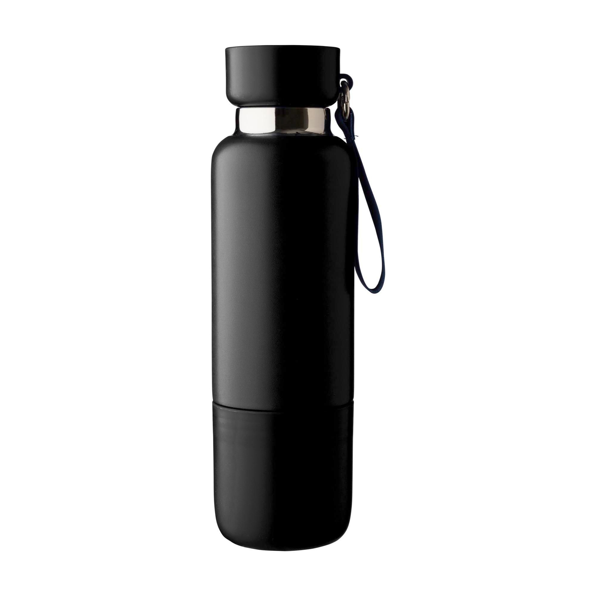 Flaske (500 ml) af Rustfrit stål termo Lieselotte - sort