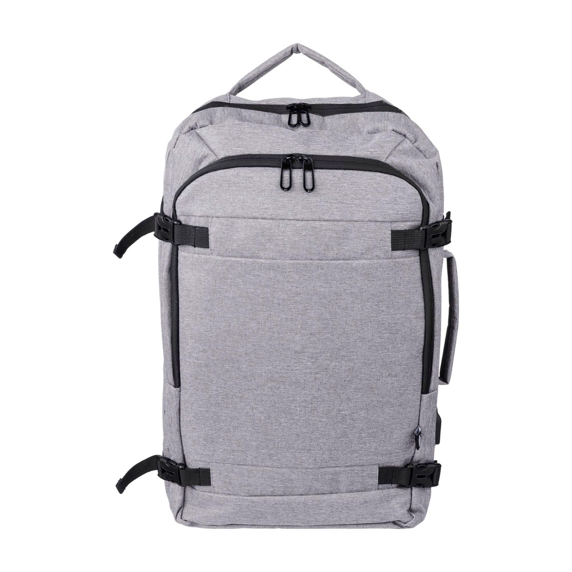 Rygsæk af rPET polyester (300D) Malcolm - grå