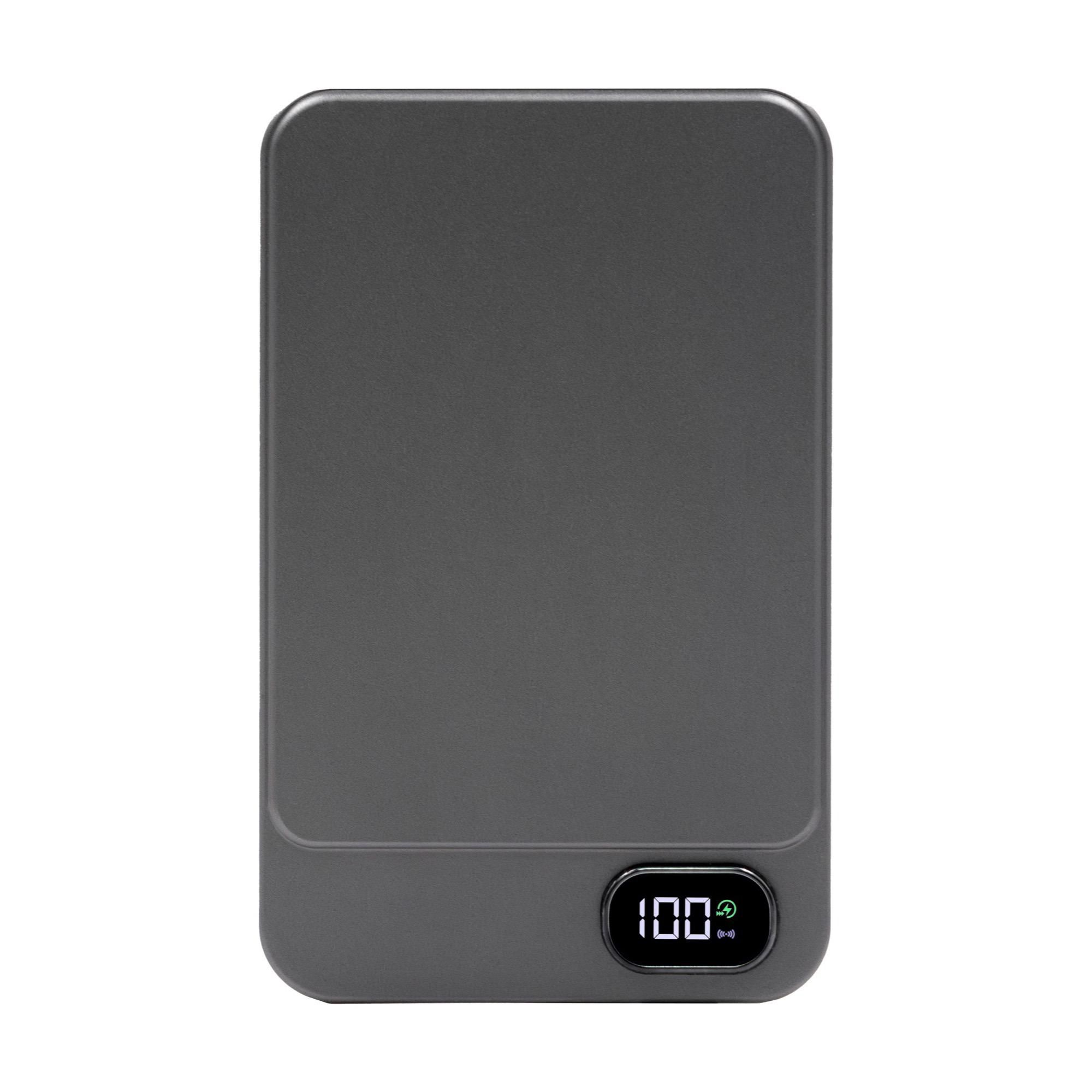 BrandCharger Powerwave 10000 trådløs power bank - grå