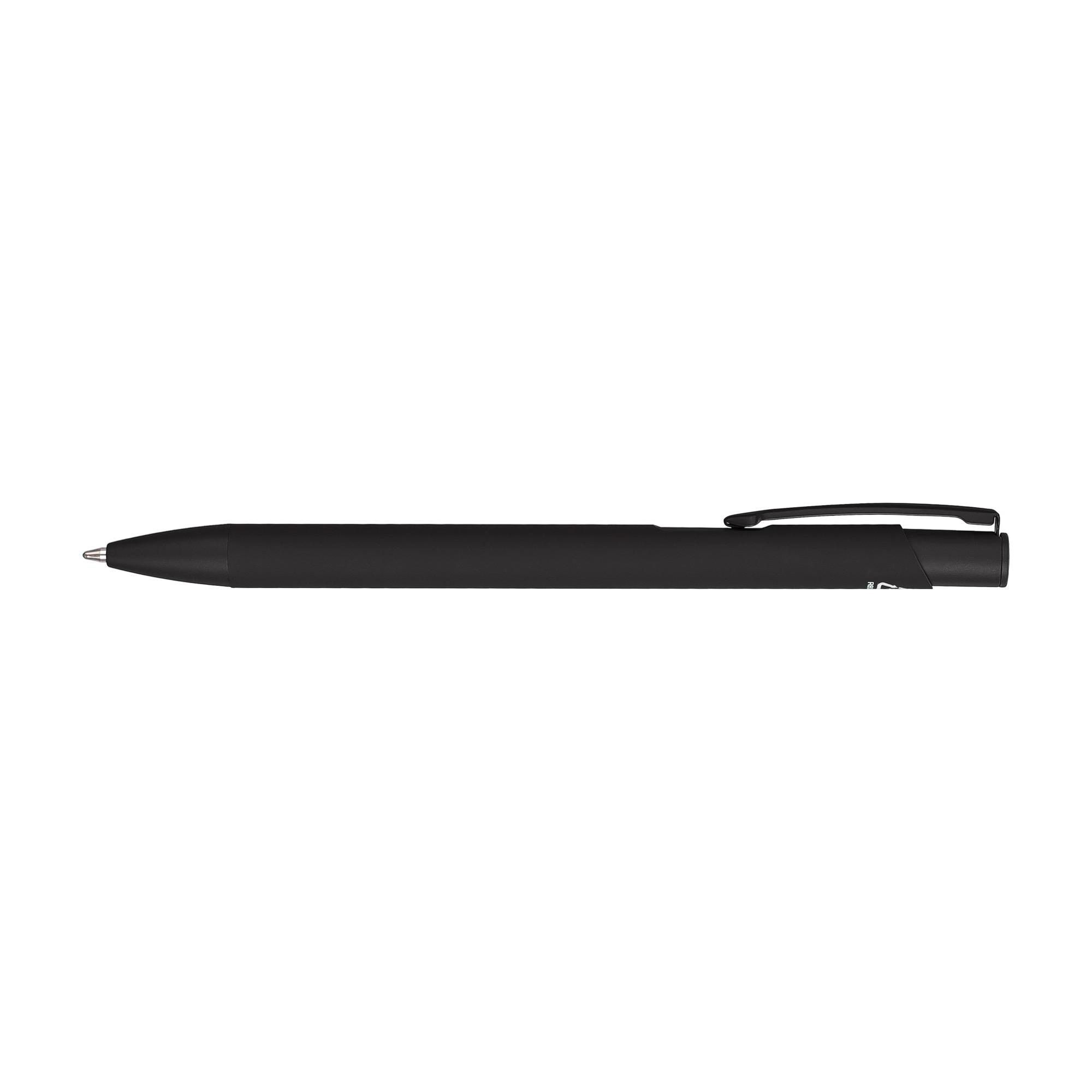 Kuglepen af Genbrugt aluminium Gladys - sort