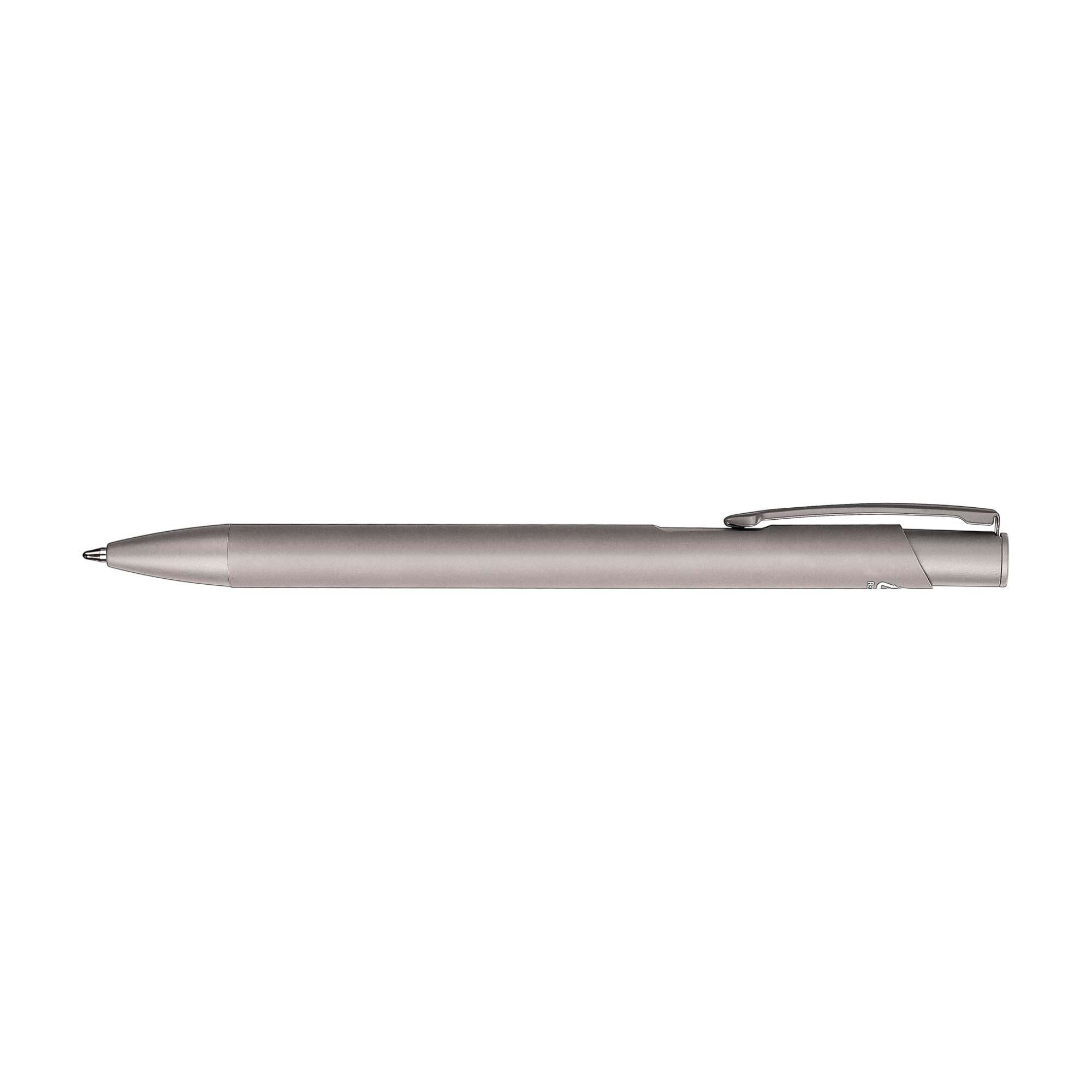 Kuglepen af Genbrugt aluminium Gladys - sølv