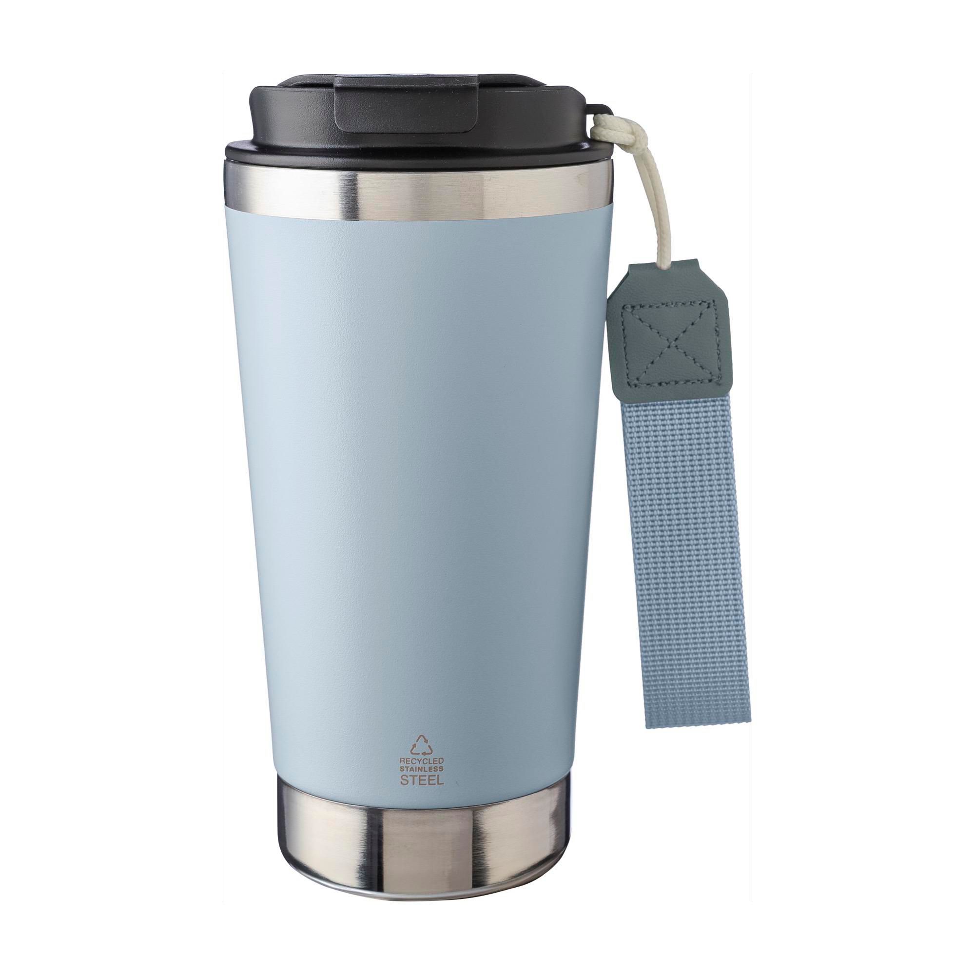 Doppelwandiger Thermobecher Kayla | Recycelt | 500 ml, IMPRESSION