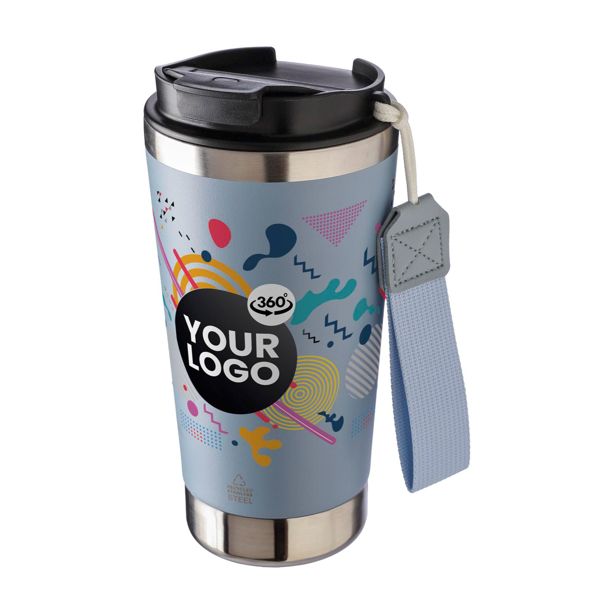 Gobelet thermos double paroi Kayla | Recyclé | 500 ml