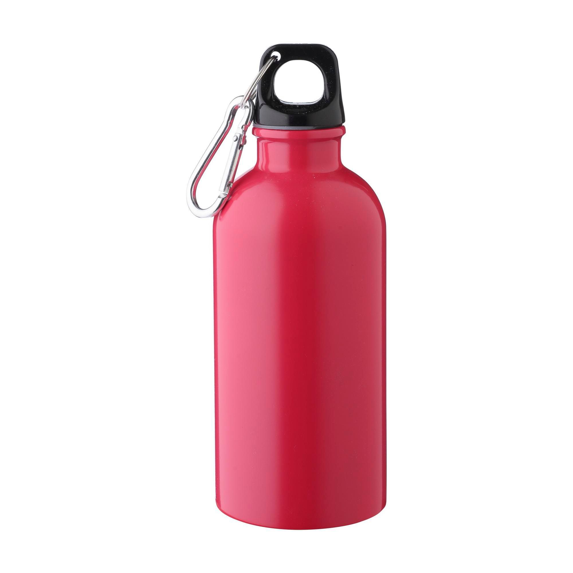 Flaske (400 ml) af Genbrugt rustfrit stål enkeltvægs Sable, pink