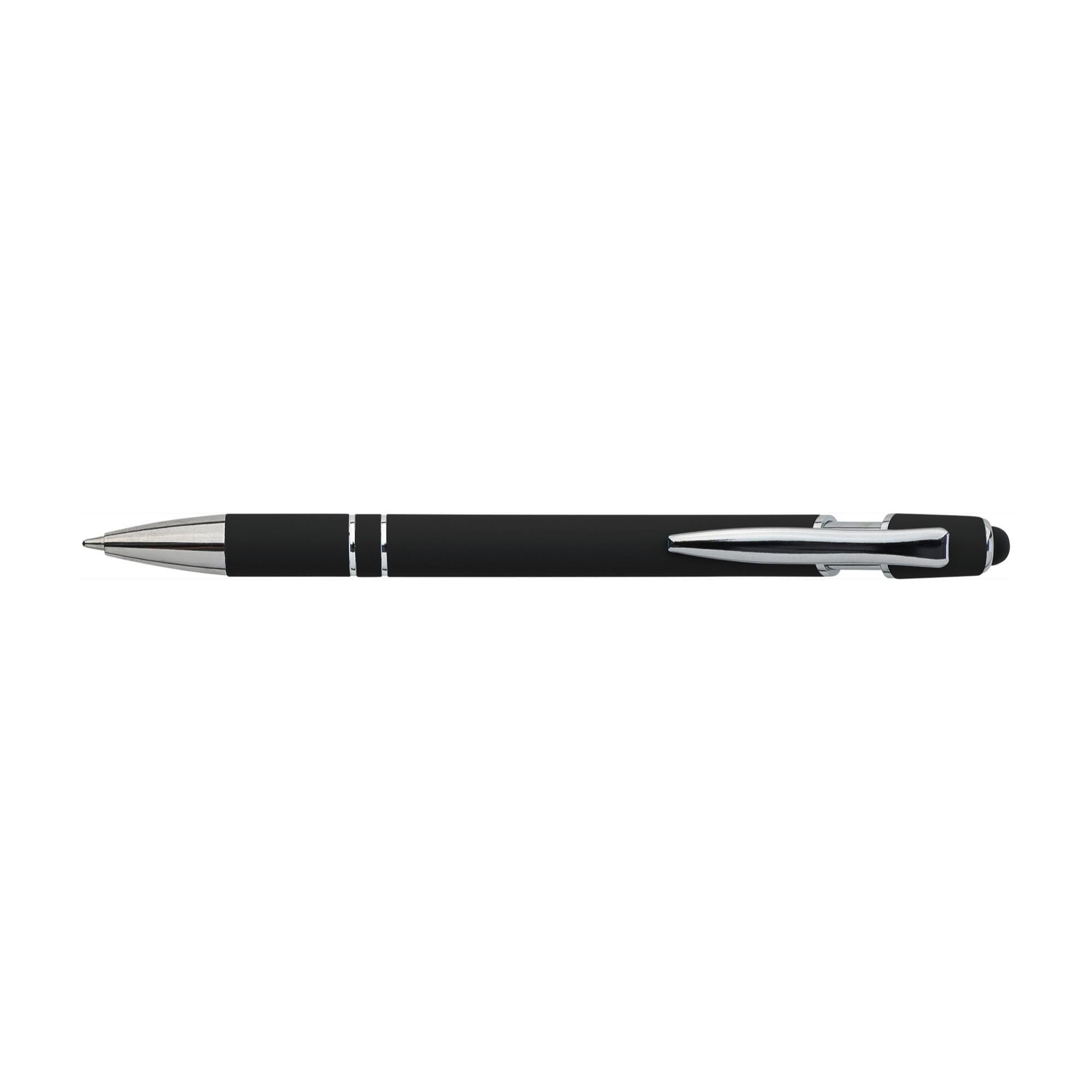 Kuglepen af Genbrugt aluminium Primo - sort