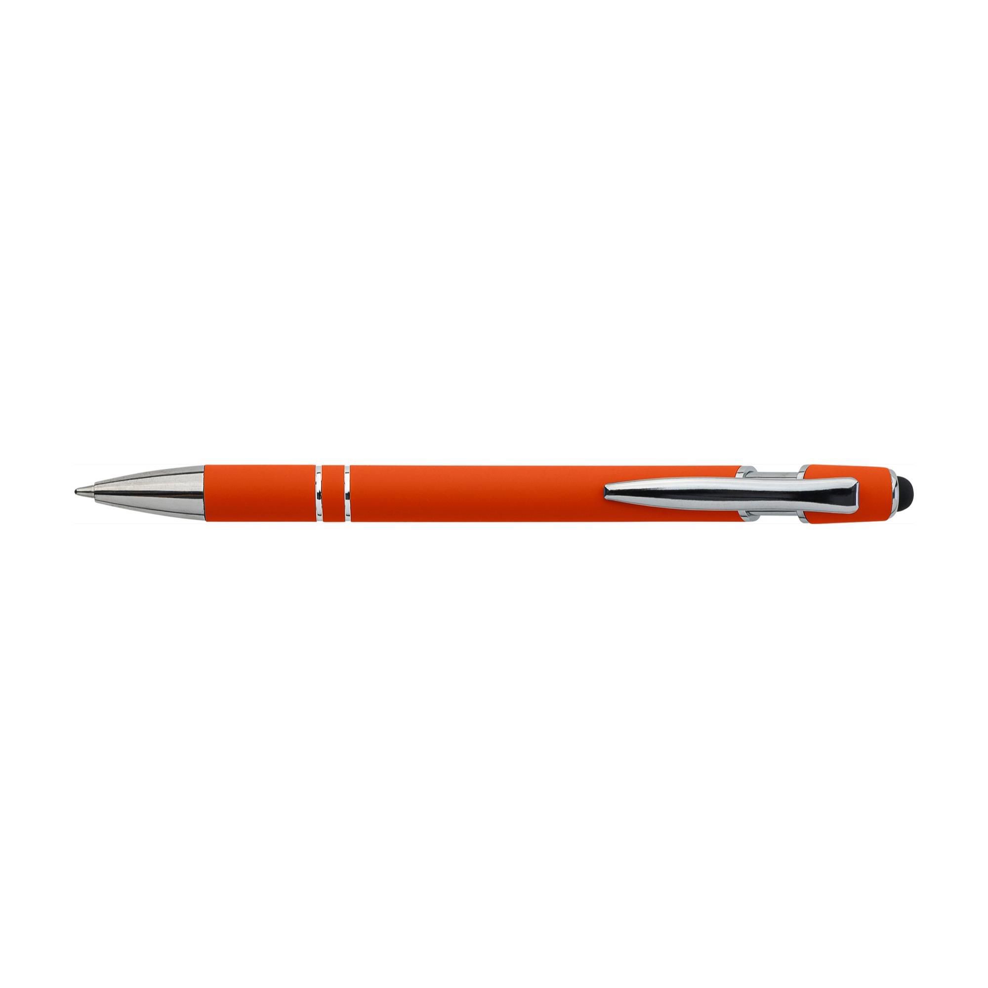Kuglepen af Genbrugt aluminium Primo, orange