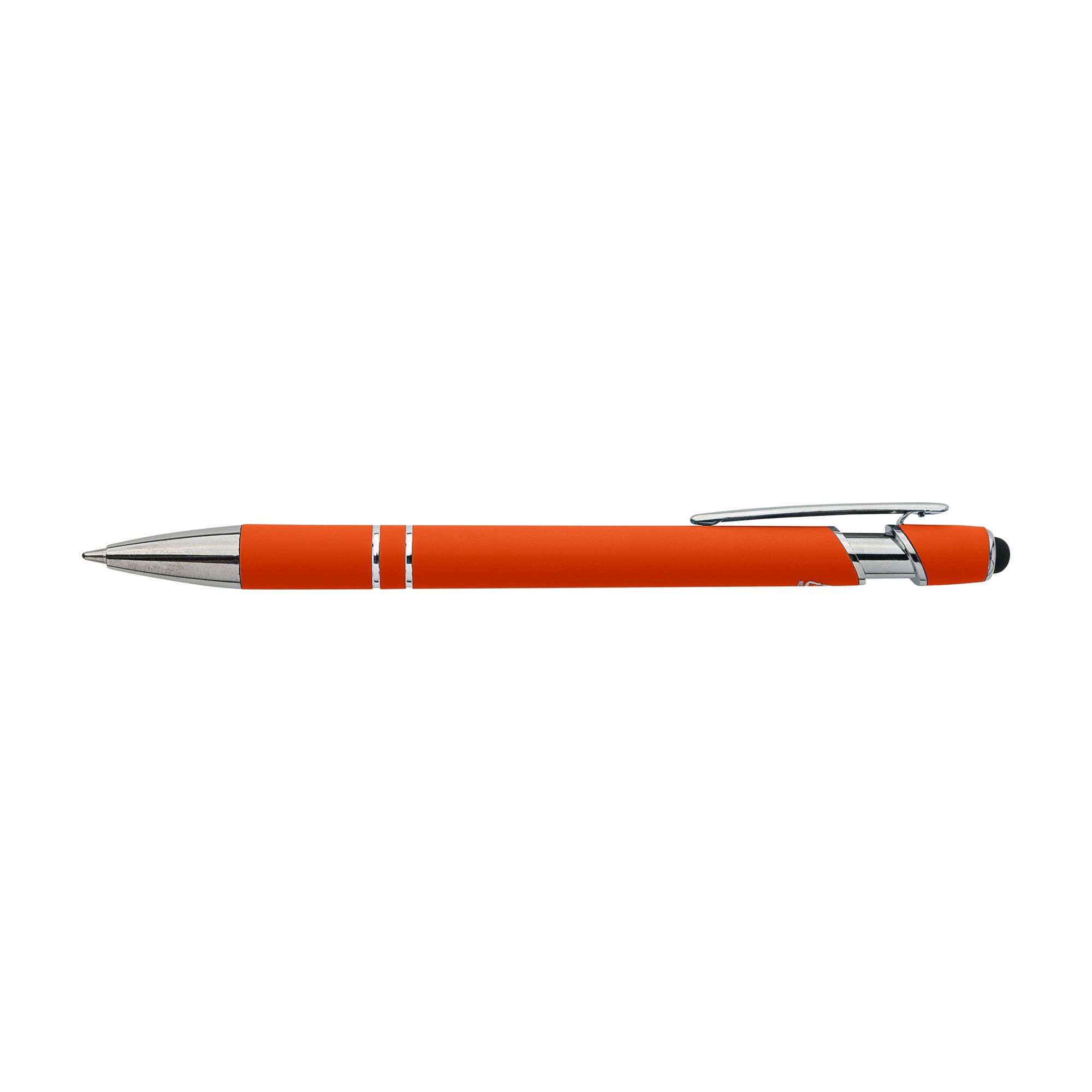 Kuglepen af Genbrugt aluminium Primo, orange