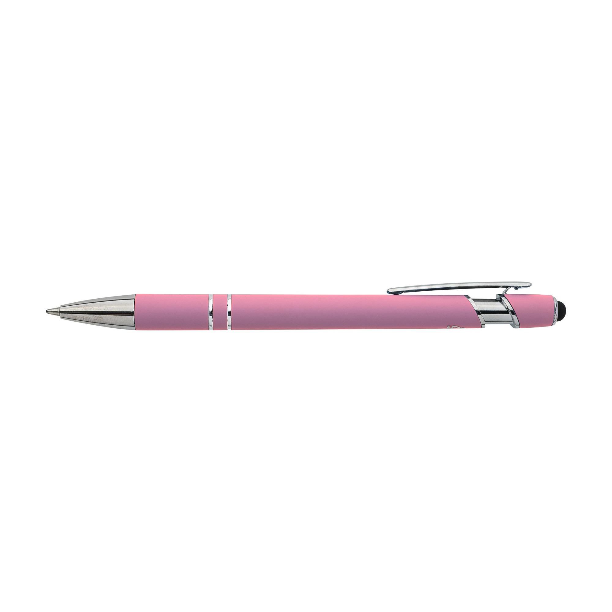 Kuglepen af Genbrugt aluminium Primo, pink