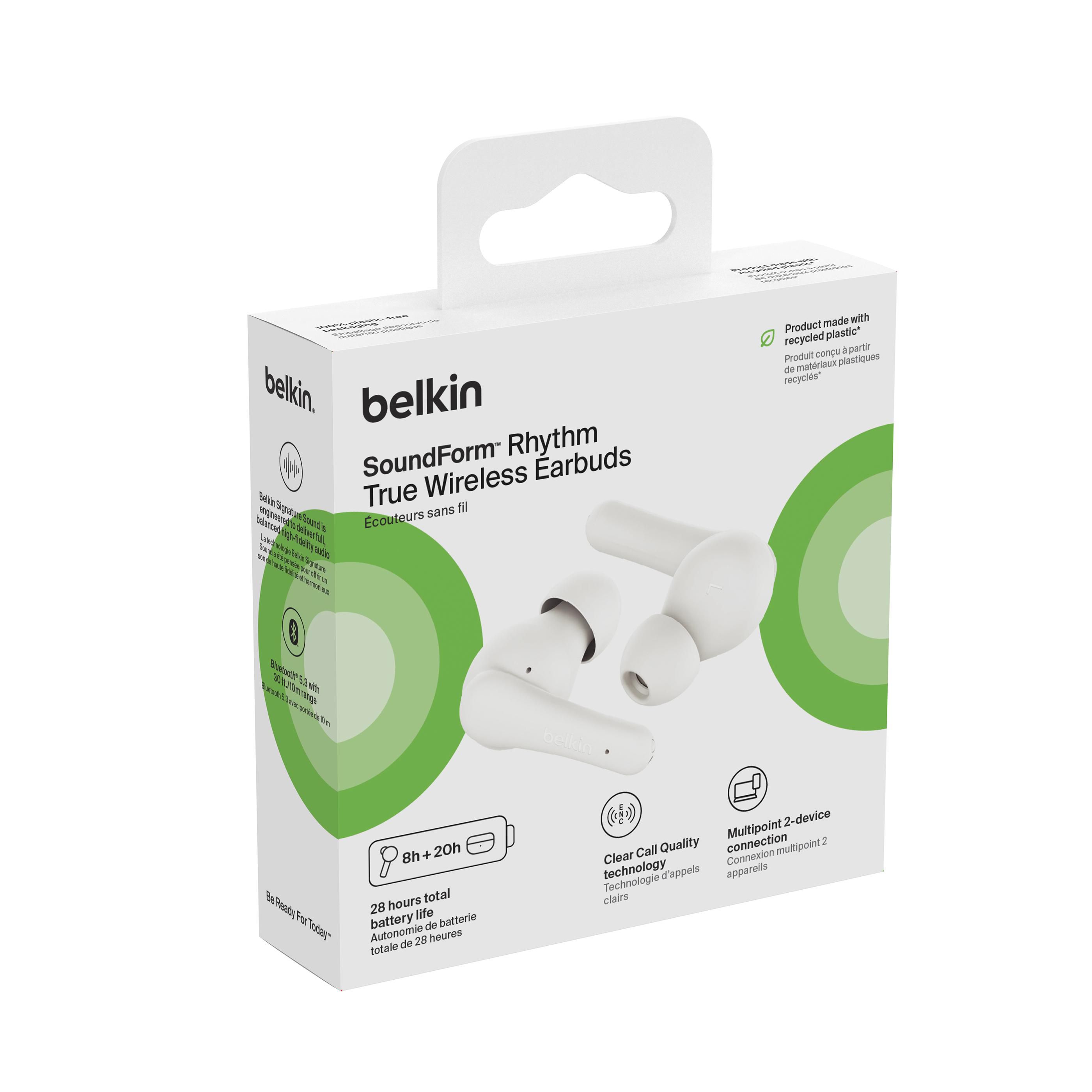 Belkin SoundForm Rhythm True Wireless Earbuds