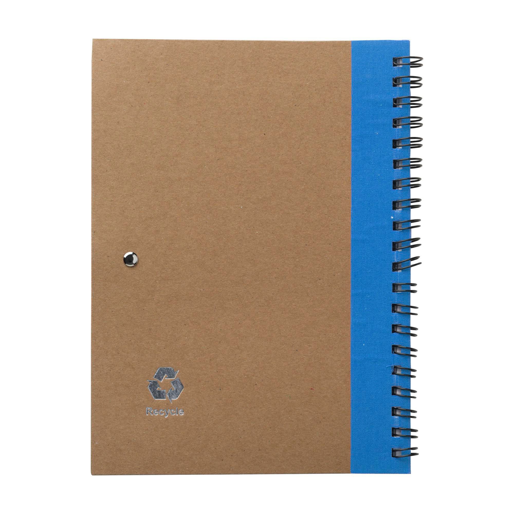 Carnet Stella | Carton recyclé | Ligné | Avec stylo bille
