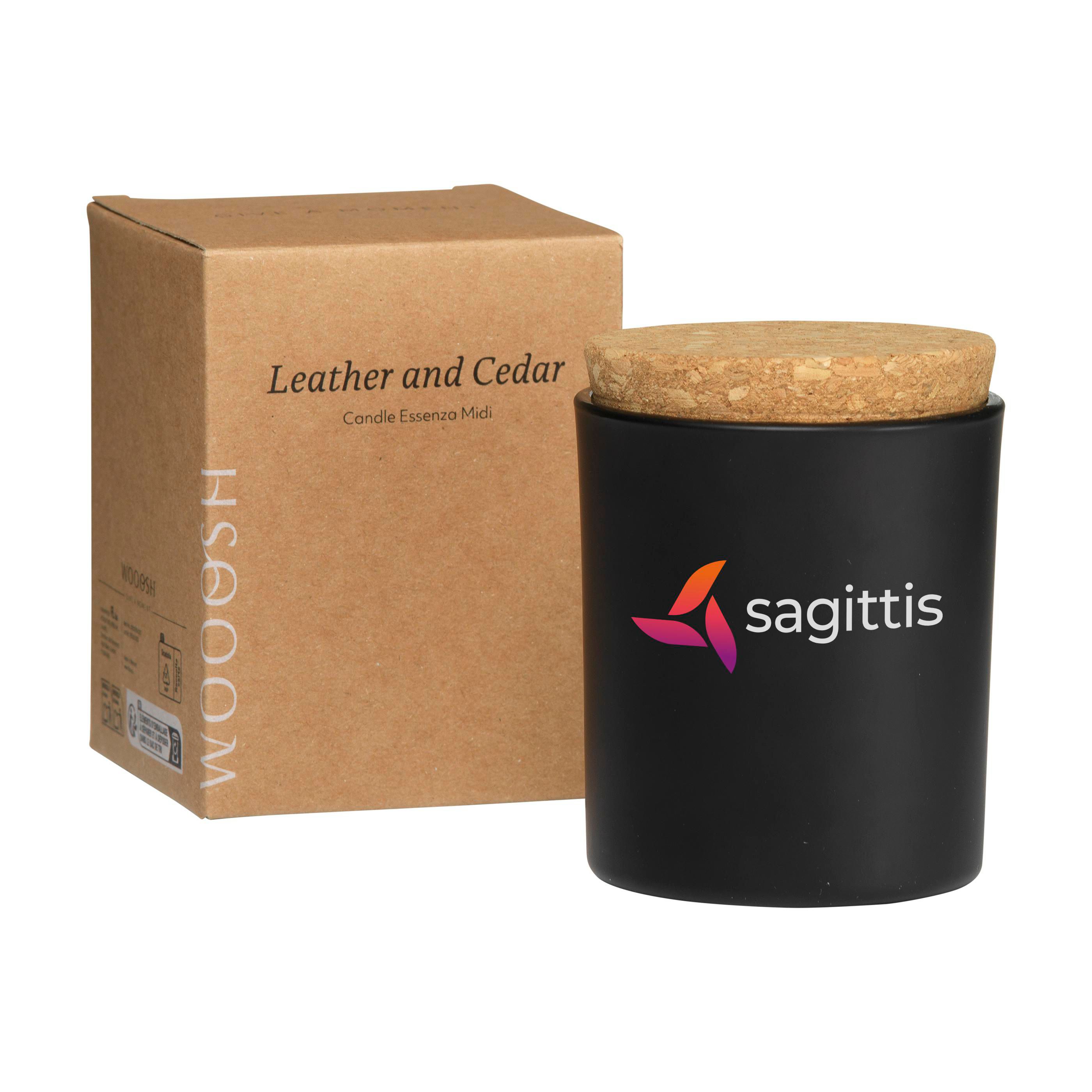 Wooosh Candle Essenza Midi bougie parfumée