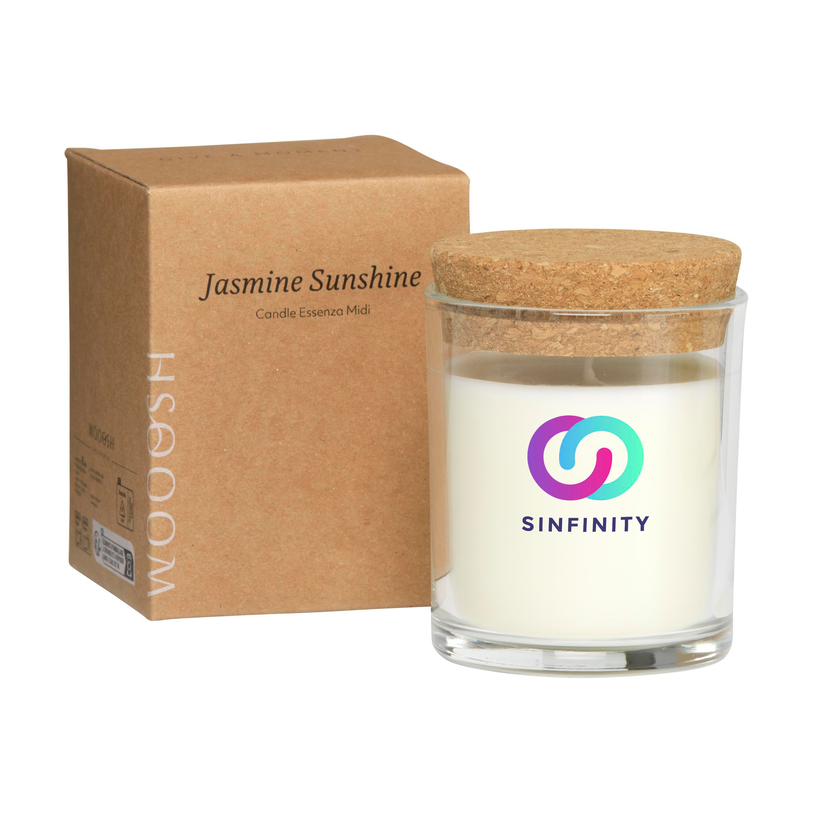 Wooosh Candle Essenza Midi bougie parfumée