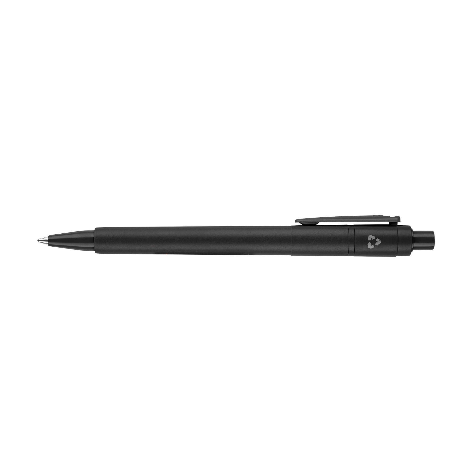 Stilolinea Baron 03 Total Recycled Pen, schwarz · Blaue Mine