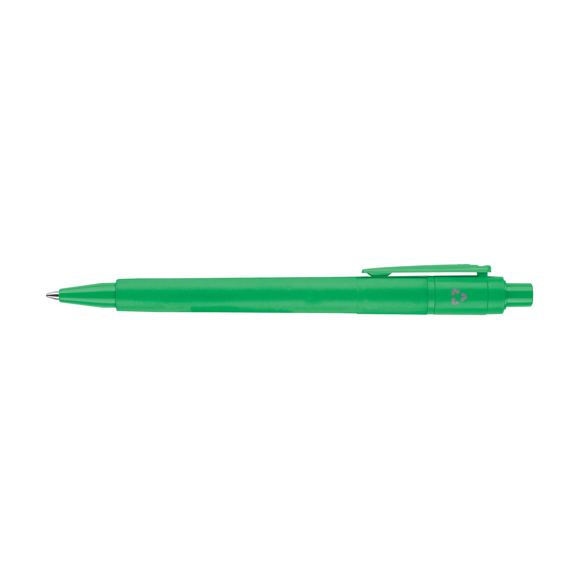 Stilolinea Baron 03 Total Recycled Pen, hellgrün · Blaue Mine