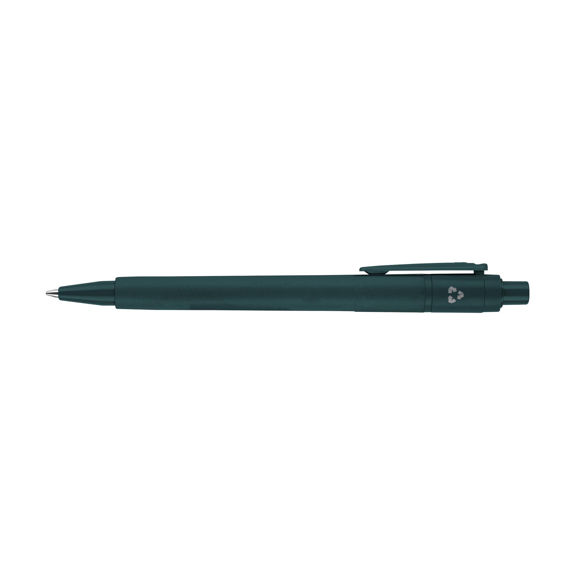 Stilolinea Baron 03 Total Recycled Pen, dunkelgrün · Blaue Mine