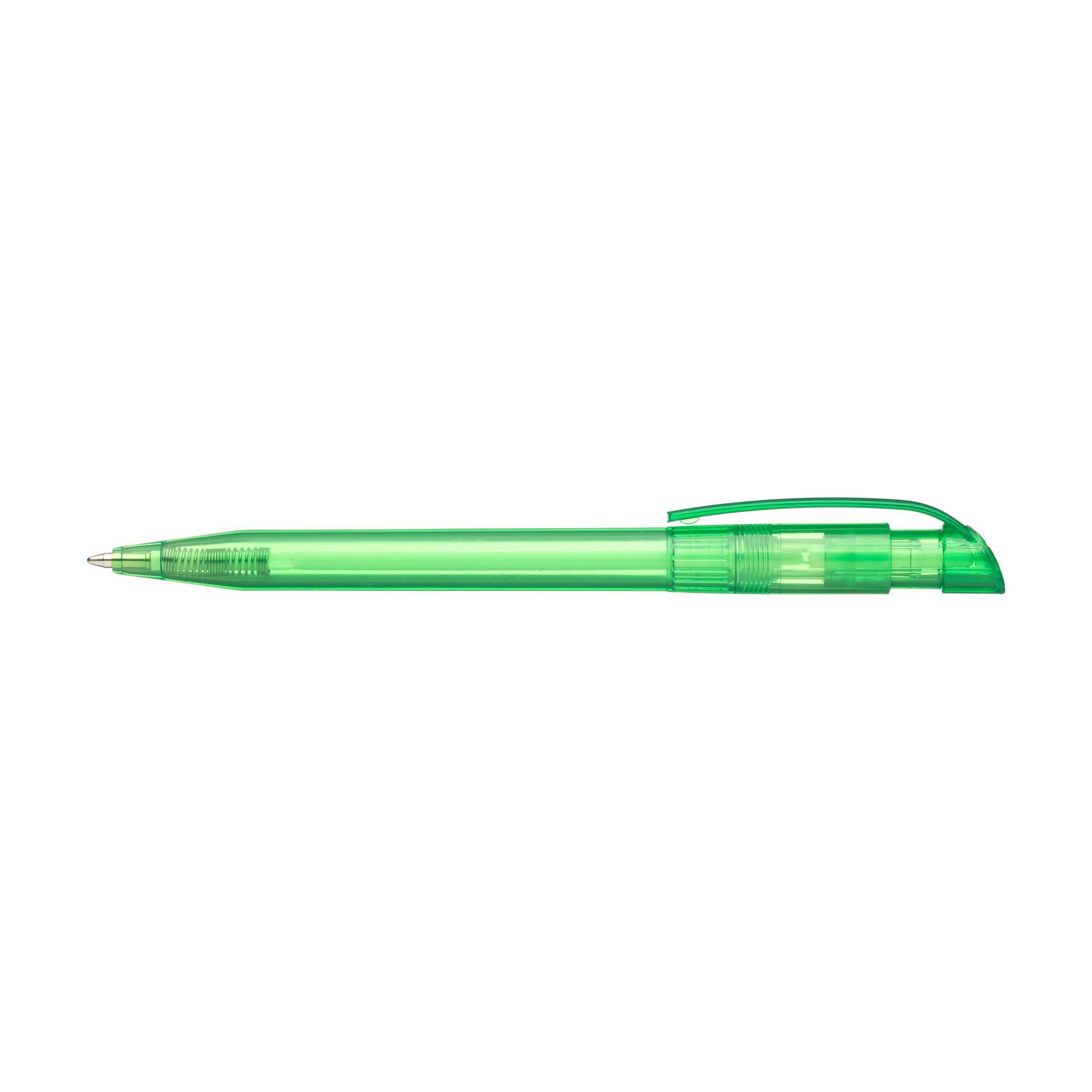 Stilolinea S45 Clear Pen, transparent grün · Blaue Mine