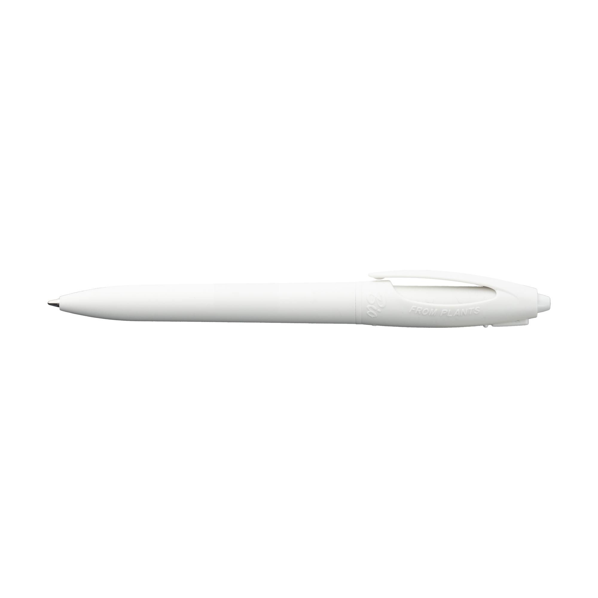 Stilolinea S45 BIO-S! Pen, weiß · Blaue Mine