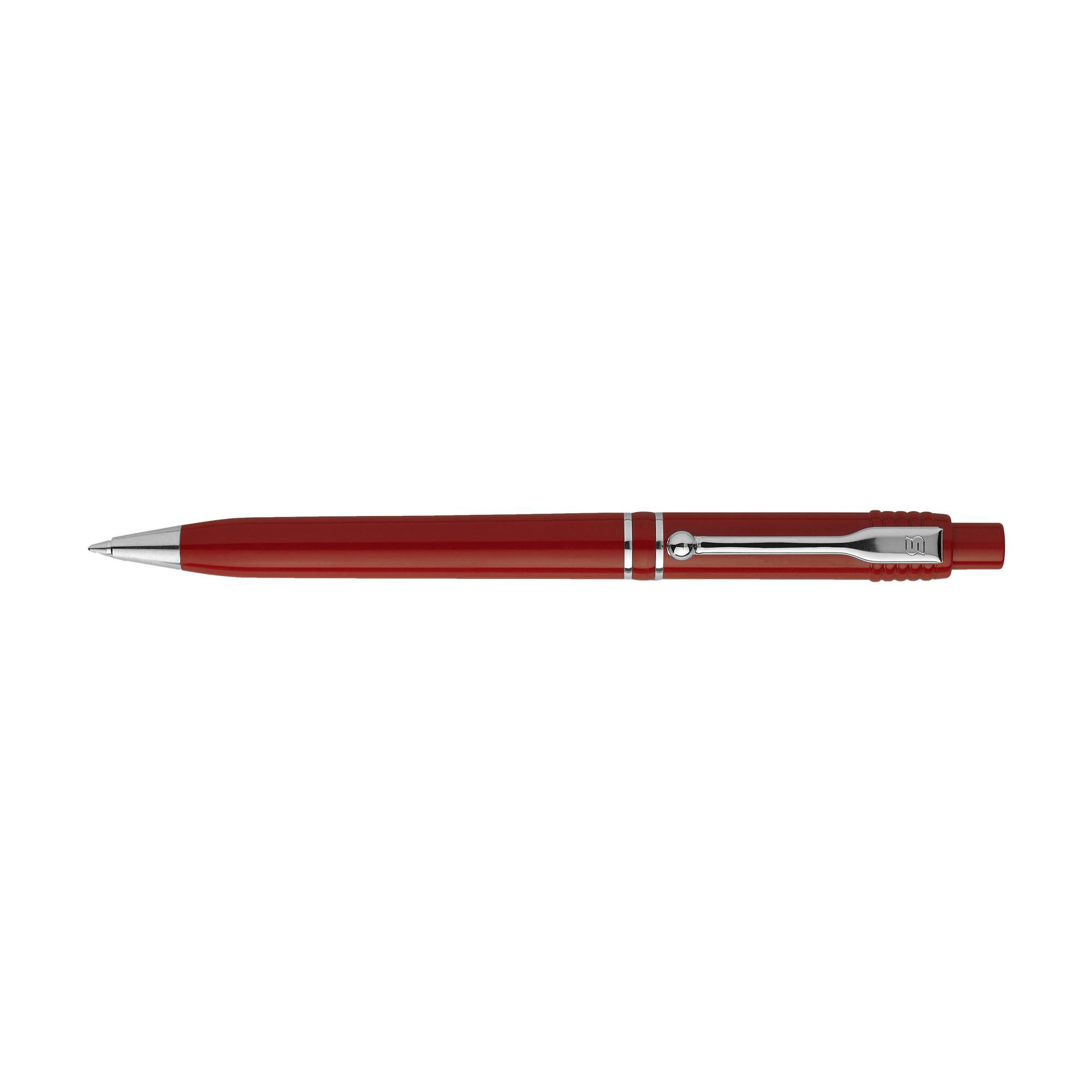 Stilolinea Raja Chrome pen, rot · Blaue Mine