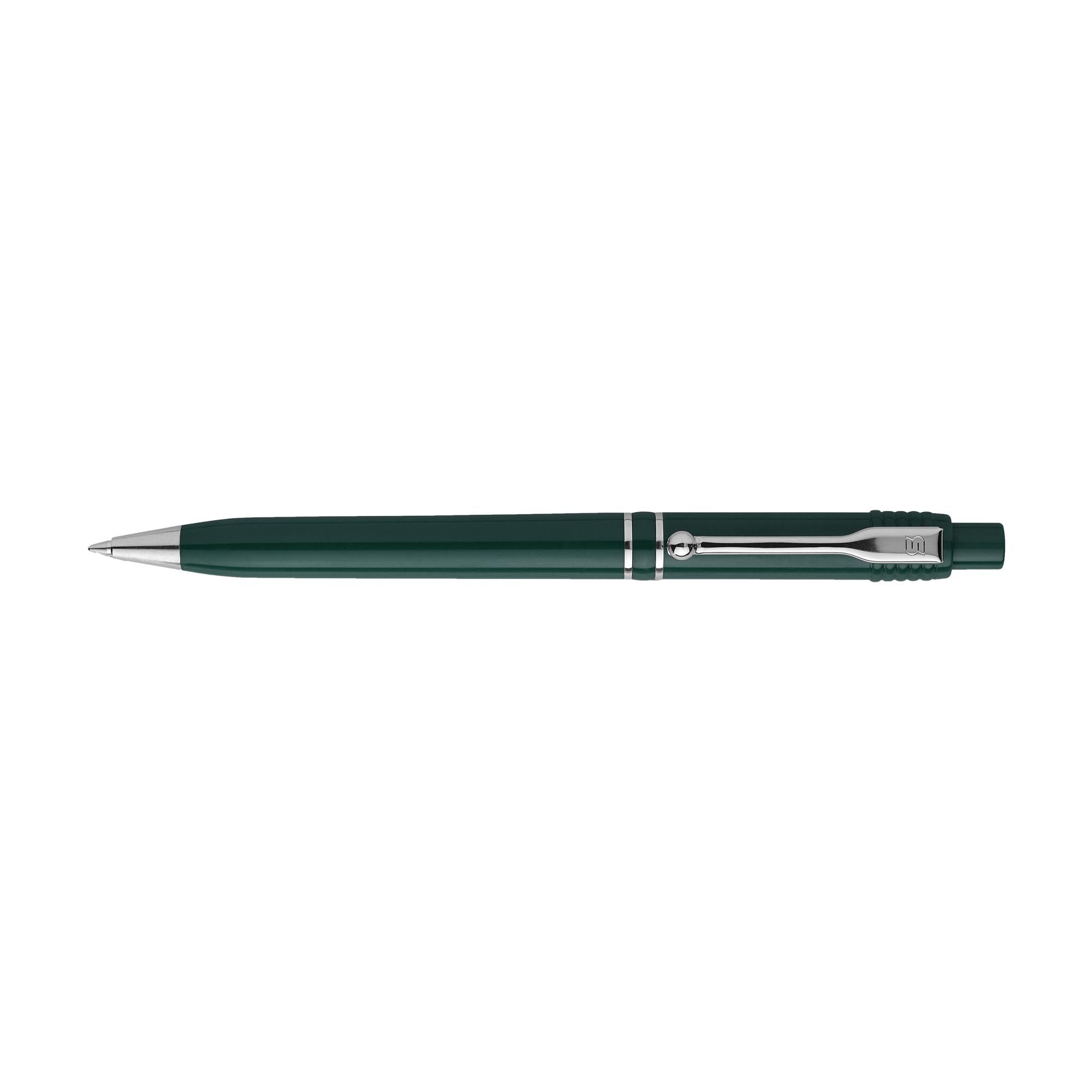 Stilolinea Raja Chrome pen, dunkelgrün · Blaue Mine
