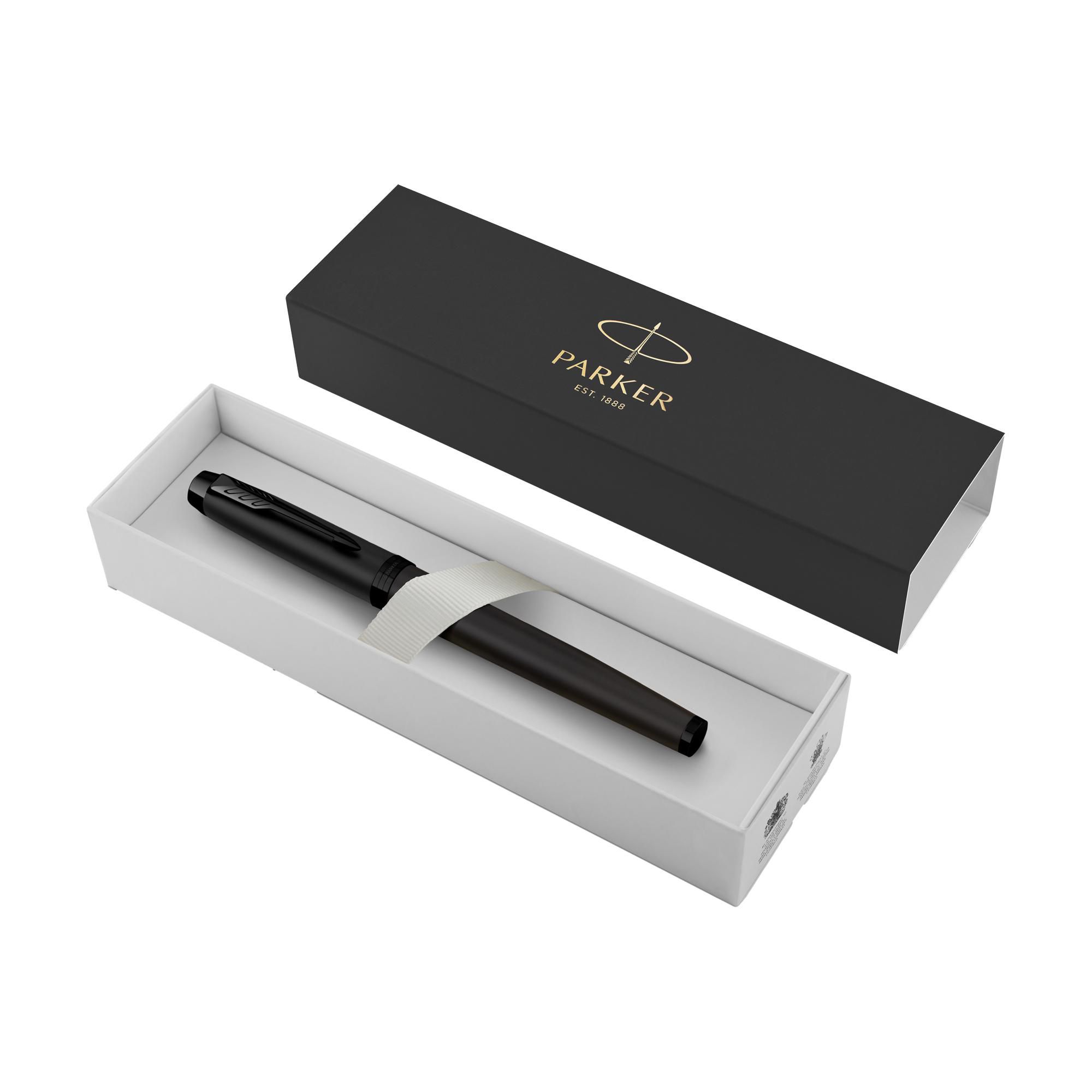 Parker IM Achromatic Tintenroller | Schwarze Tinte