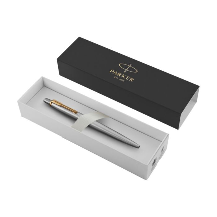 Penna a sfera Parker Jotter | Acciaio riciclato | Inchiostro blu