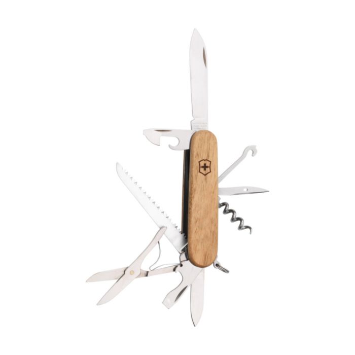 Victorinox coltellino Huntsman Wood | Confezione regalo | 13 funzioni