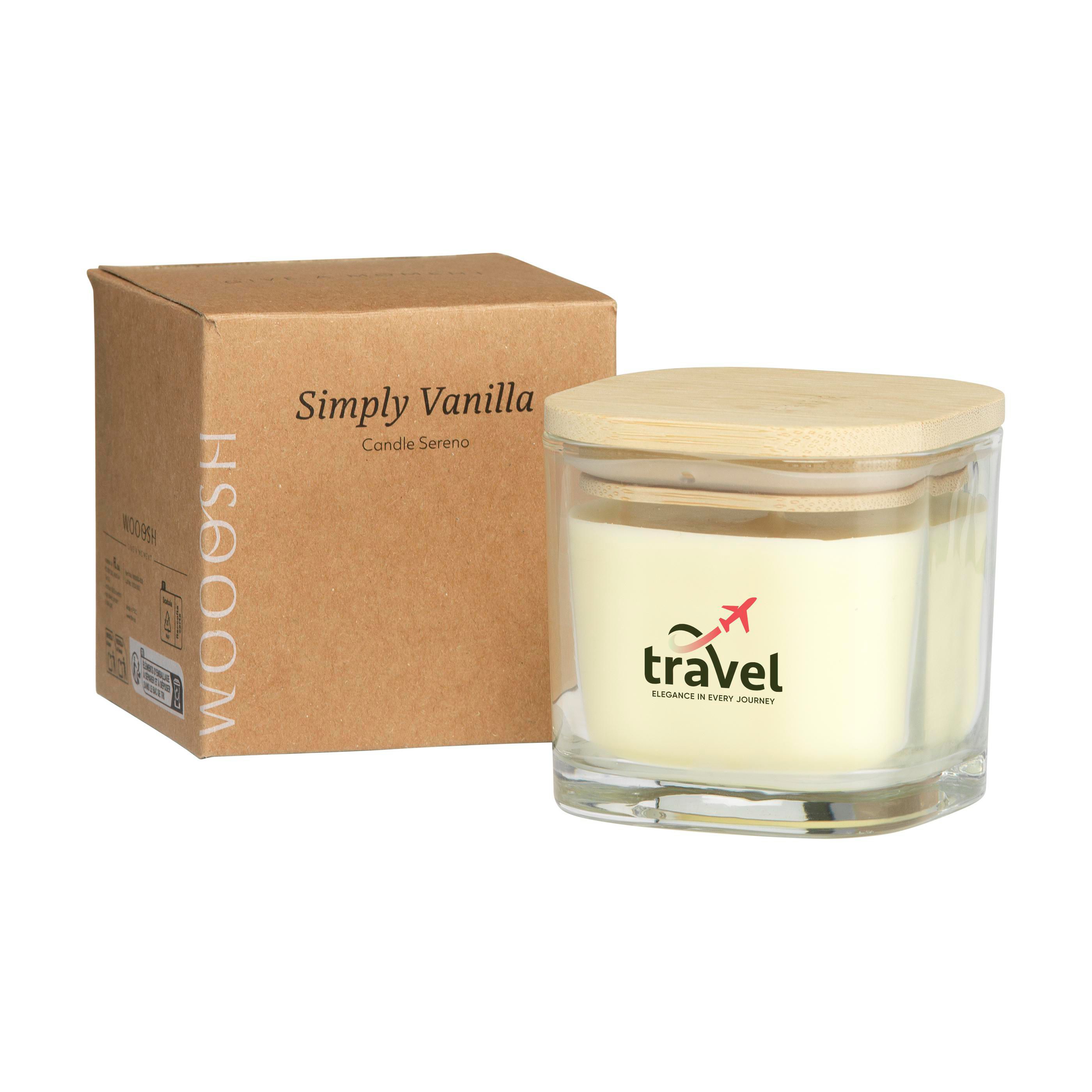 Wooosh Candle Sereno bougie parfumée