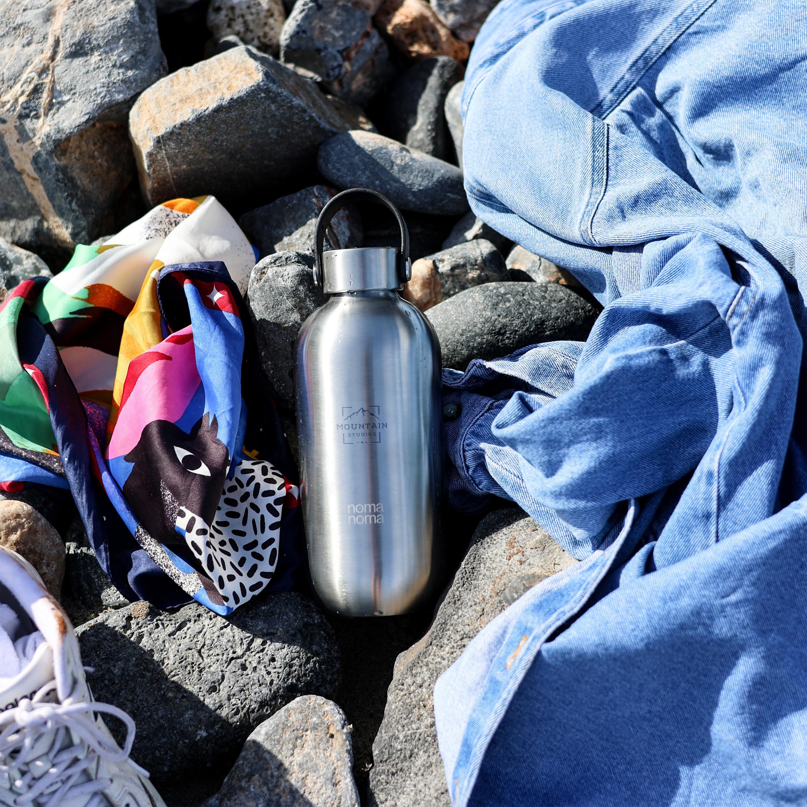 Noma Noma Recycled Steel Insulated Bottle Silver 750 ml bouteille thermos