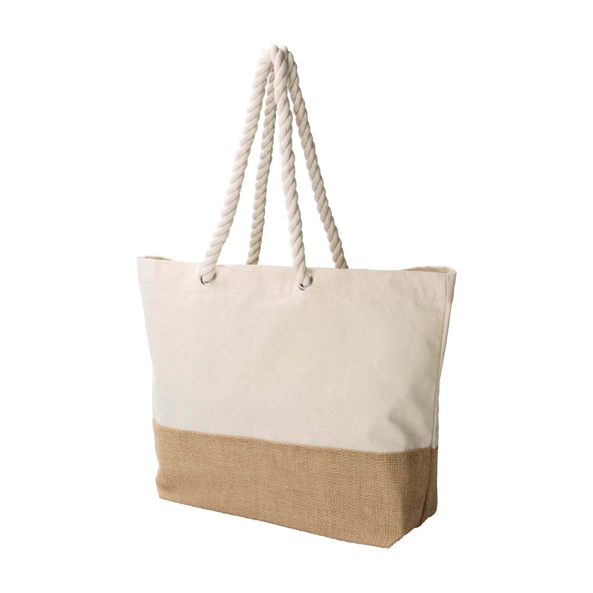 Indkøbspose af Bomuld (280 g/m2) Diego - khaki