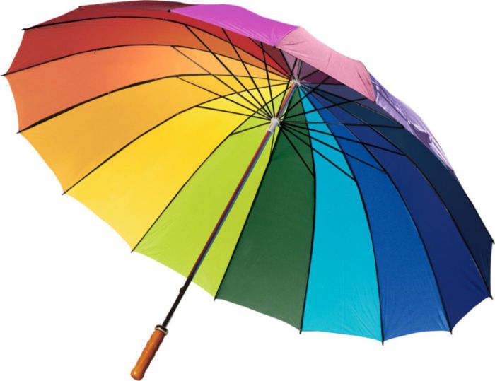 Ombrello arcobaleno Haya | 190T