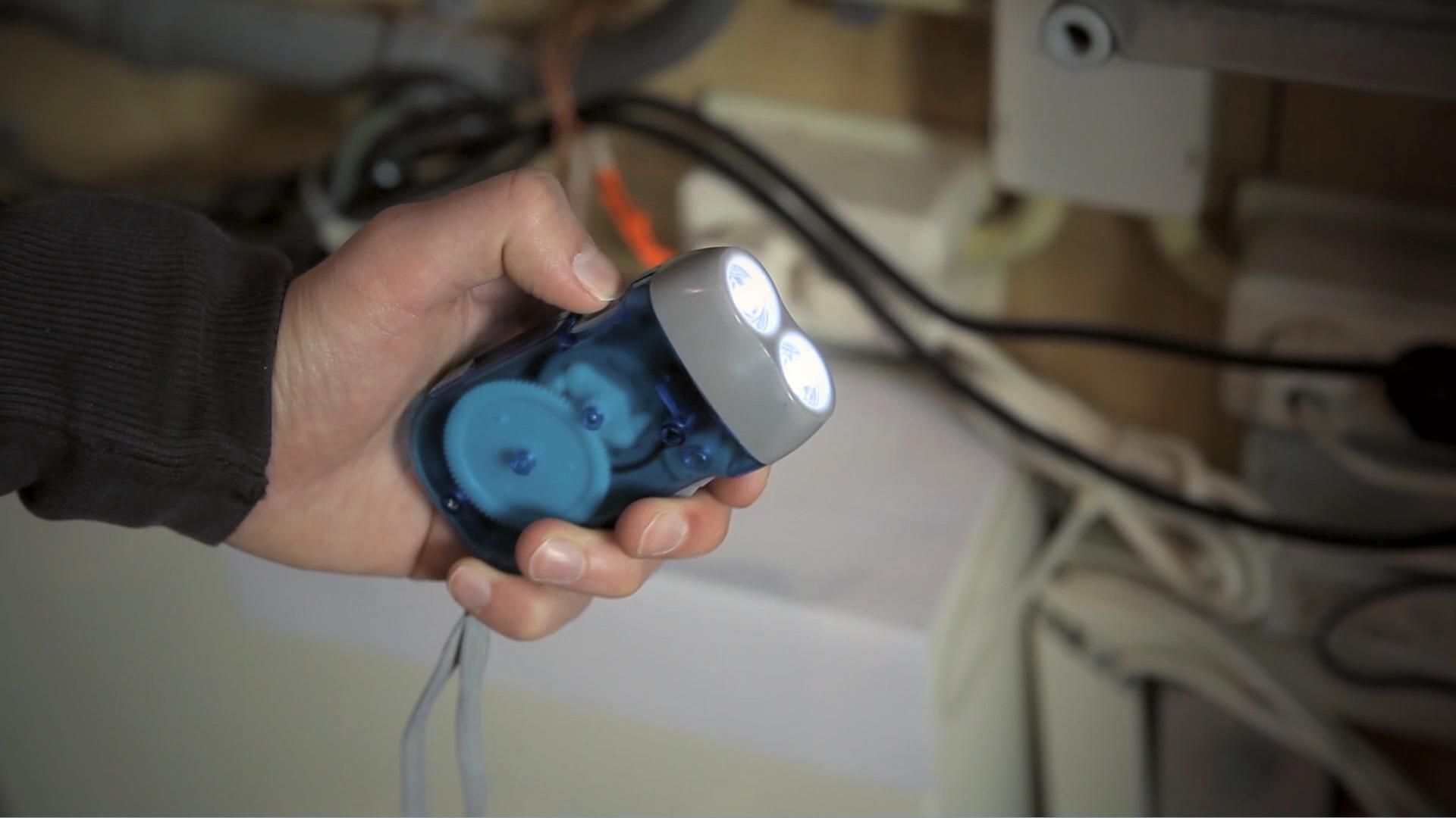 Lampe de poche dynamo Tristan