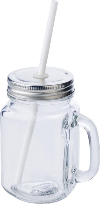 Barattolo per bere Sakina | Vetro | 470 ml