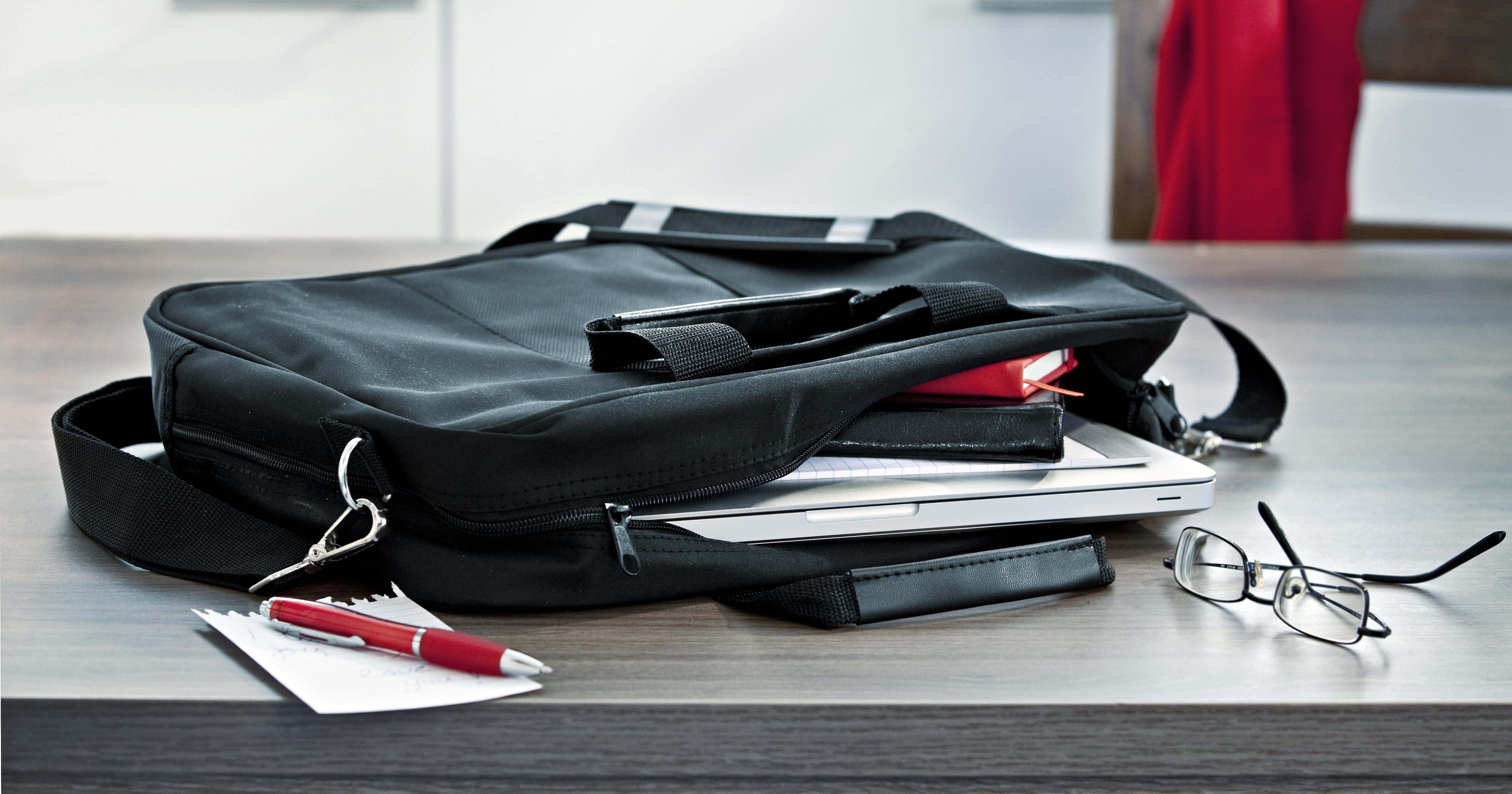 Sacoche porte-ordinateur en microfibre Shaun