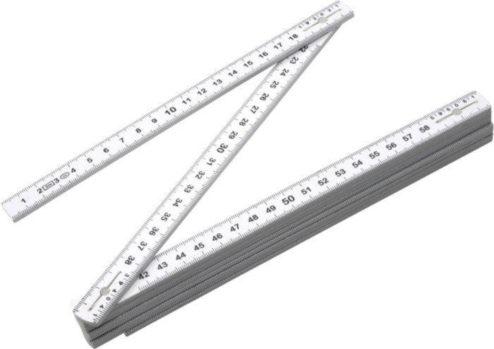 Righello pieghevole Karl | Plastica | 2 metri