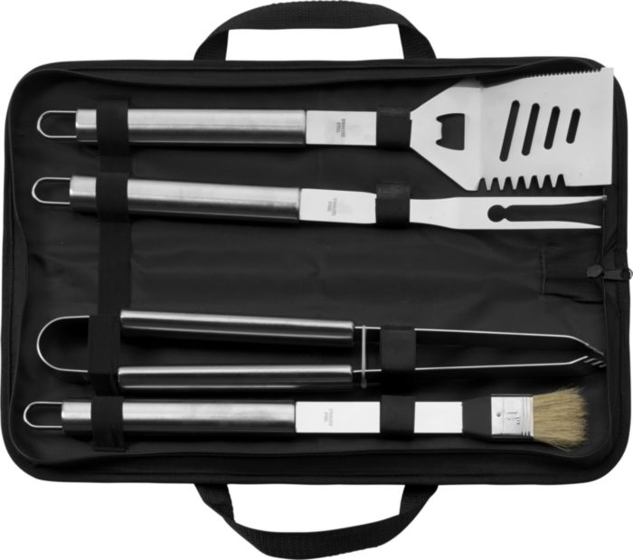 Set da barbecue Silas | Acciaio inox | 4 pz