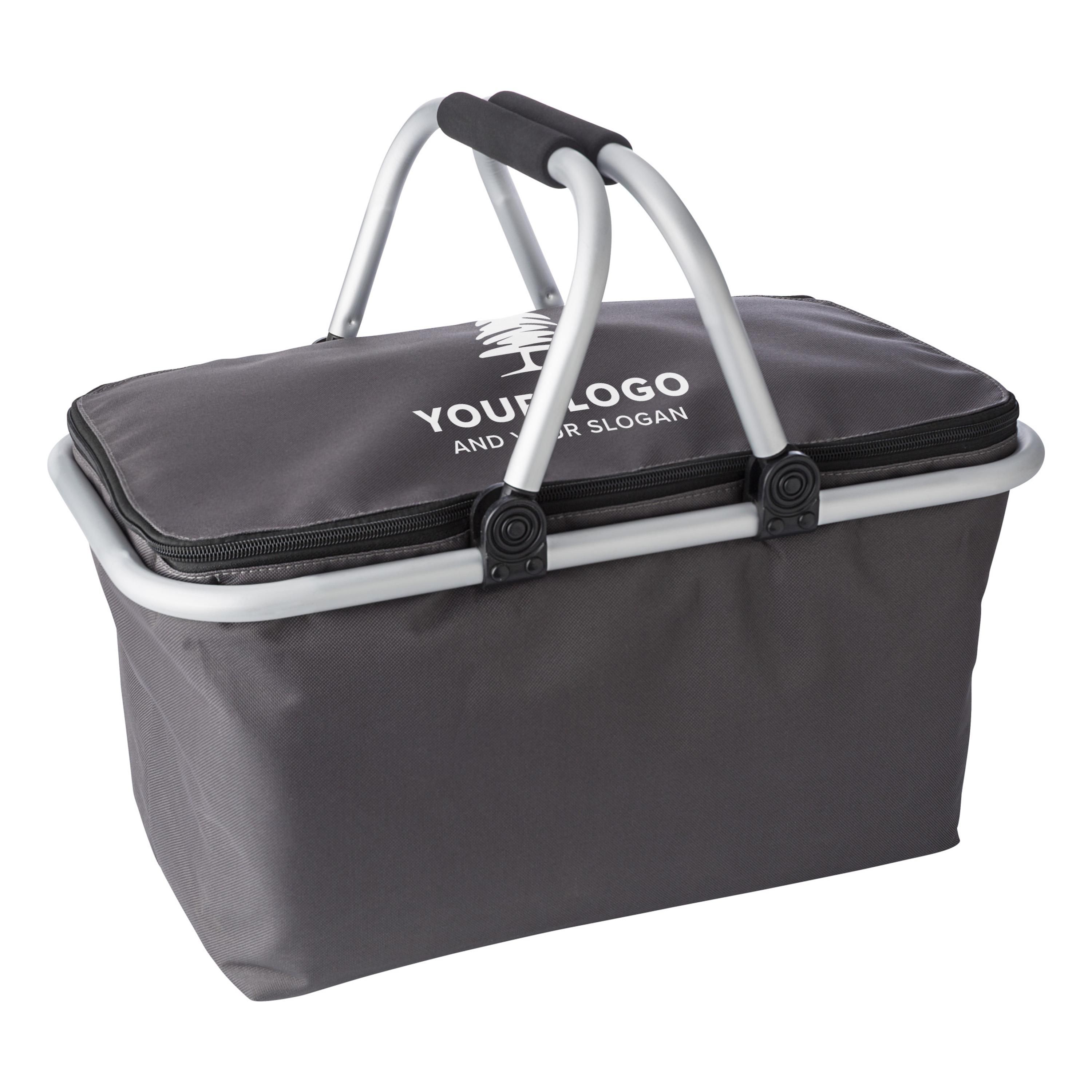 Panier isotherme pliable en polyester Cassian