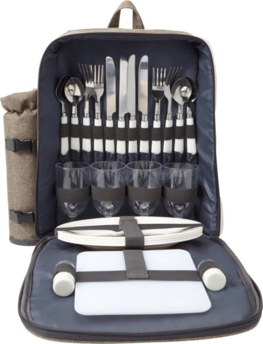 Zaino da picnic Allison | Poliestere | 4 persone