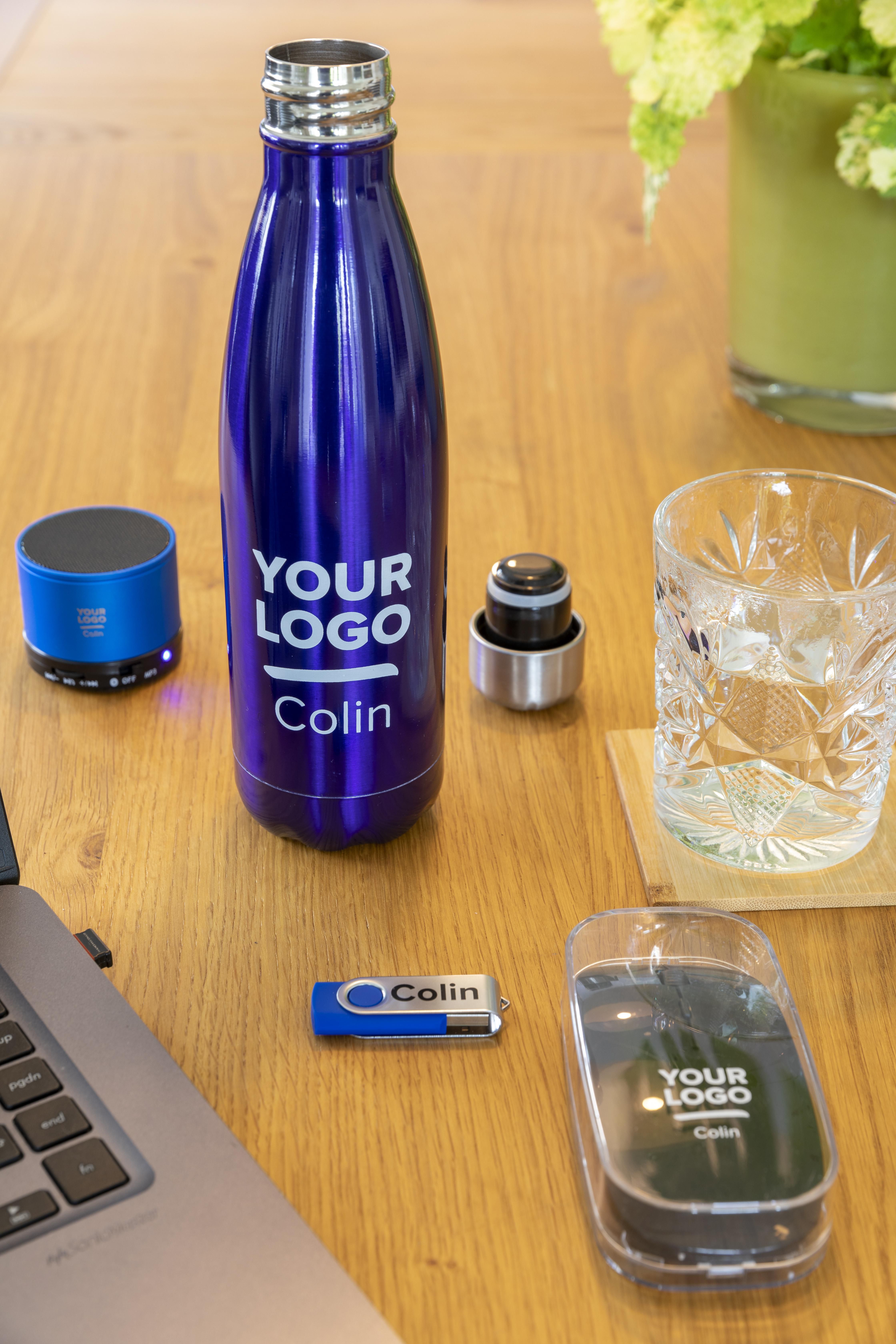 Gourde isotherme de 500 ml en acier inoxydable Lombok