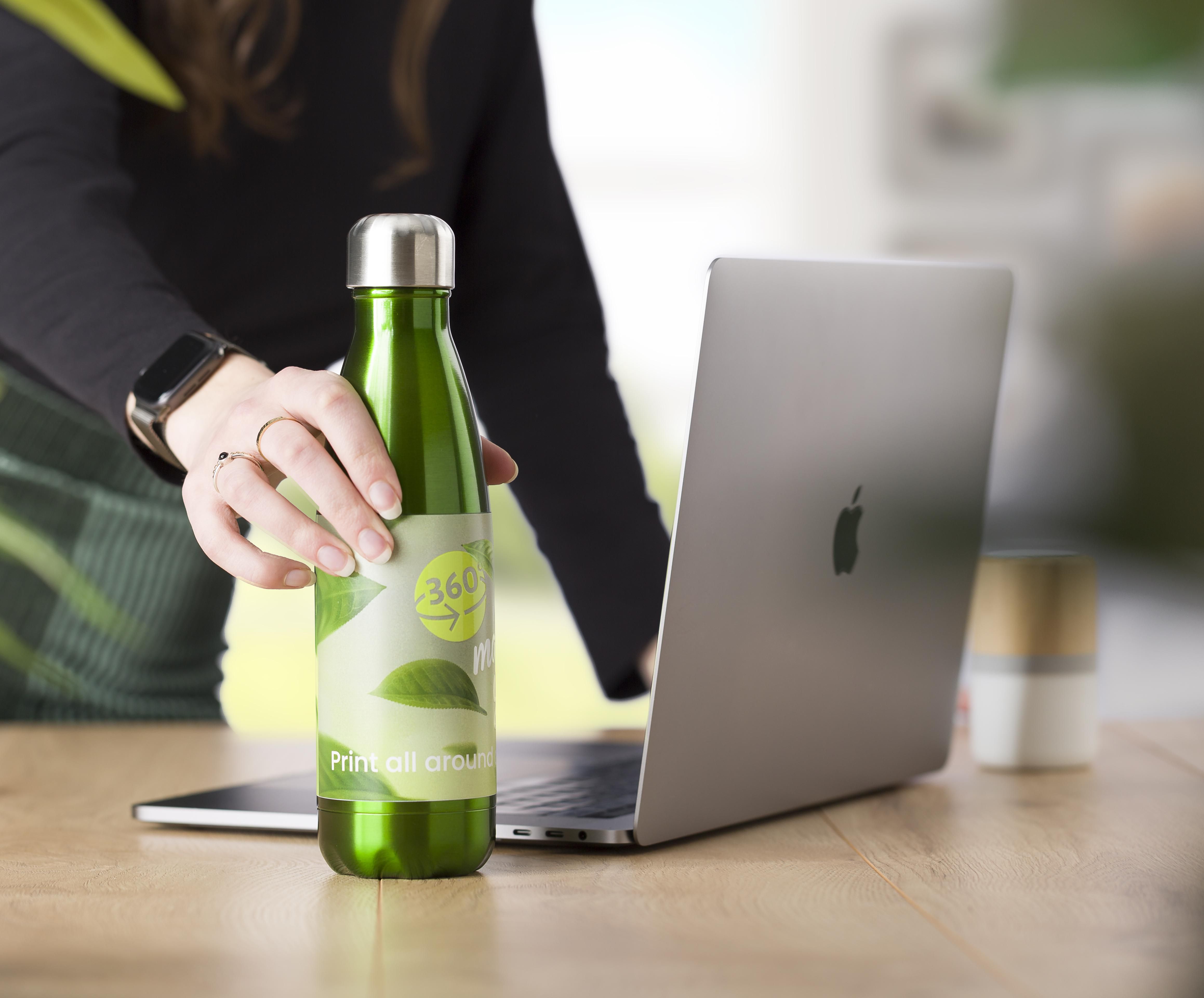 Gourde simple paroi de 650 ml en acier inoxydable Sumatra