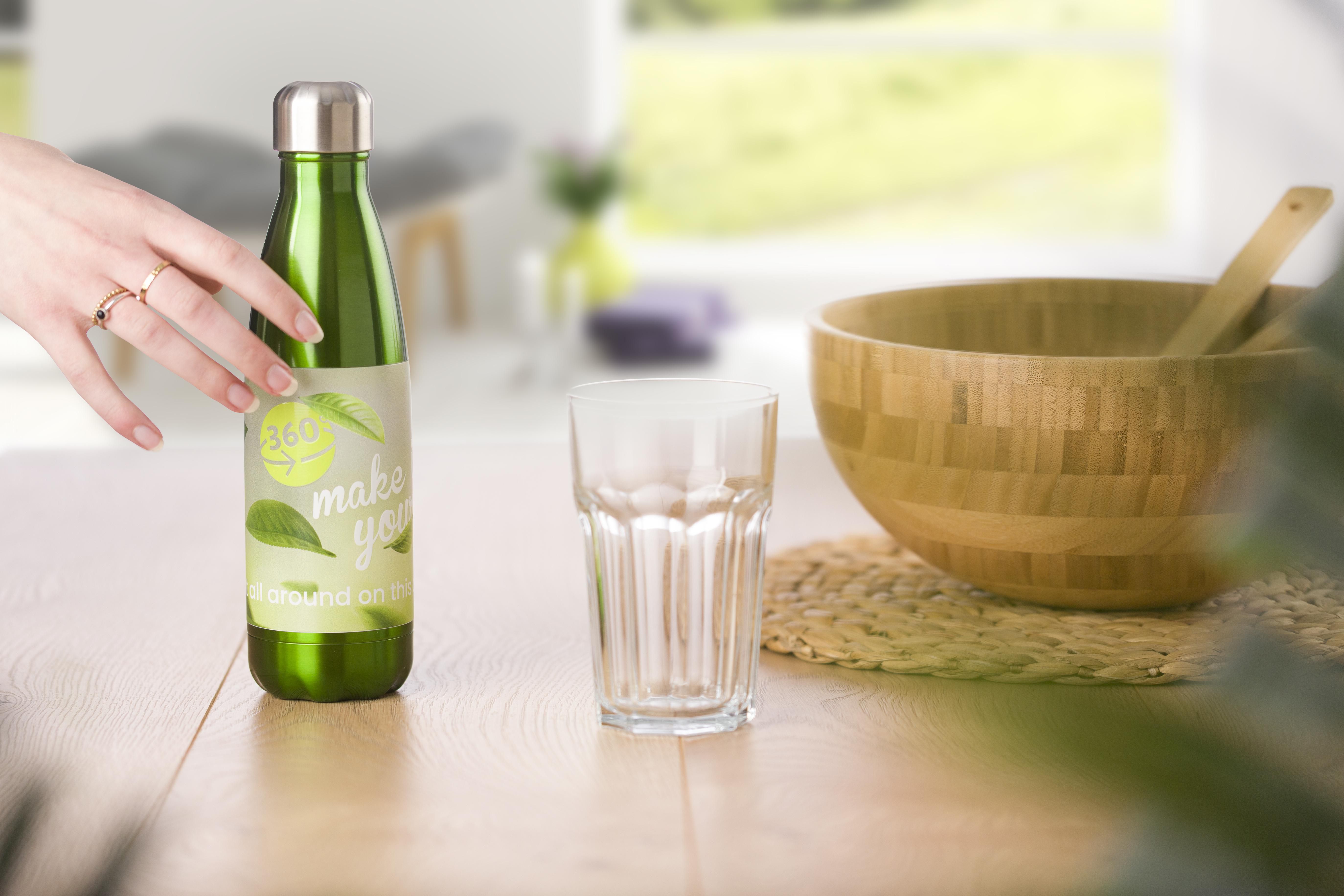 Gourde simple paroi de 650 ml en acier inoxydable Sumatra