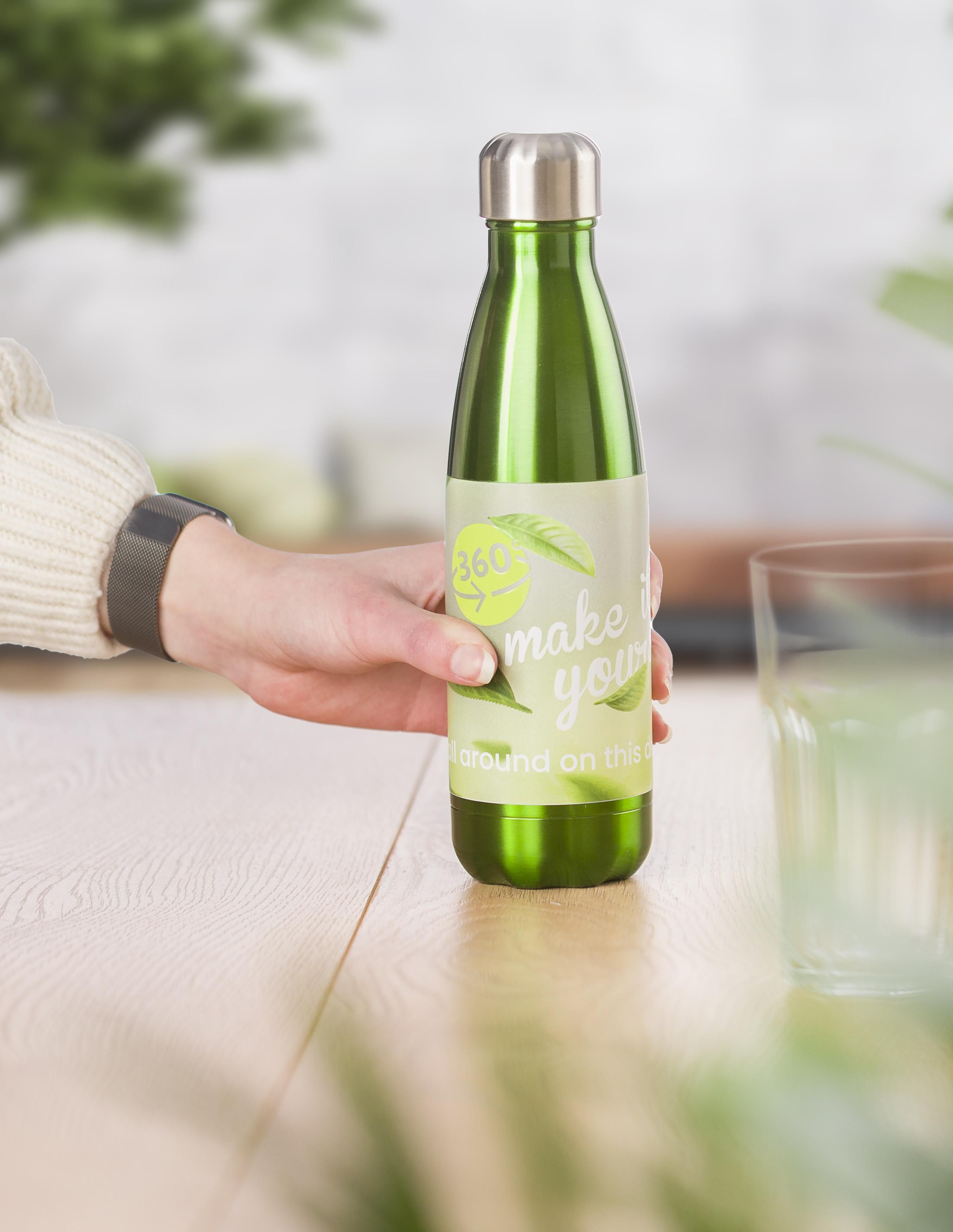 Gourde simple paroi de 650 ml en acier inoxydable Sumatra