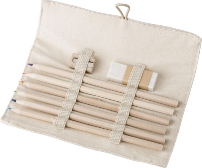 Set da disegno Kate | Lino | 8 pezzi